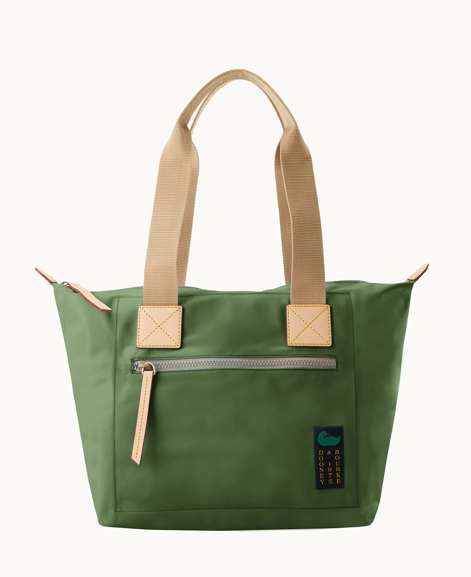 Nylon Front Zip Tote - Image 101