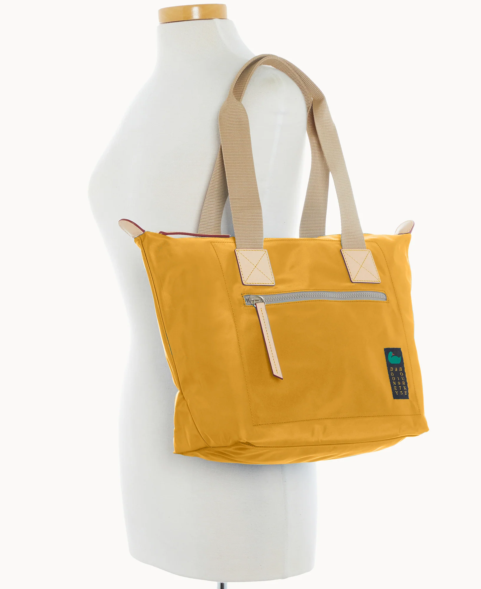 Nylon Front Zip Tote - Image 115