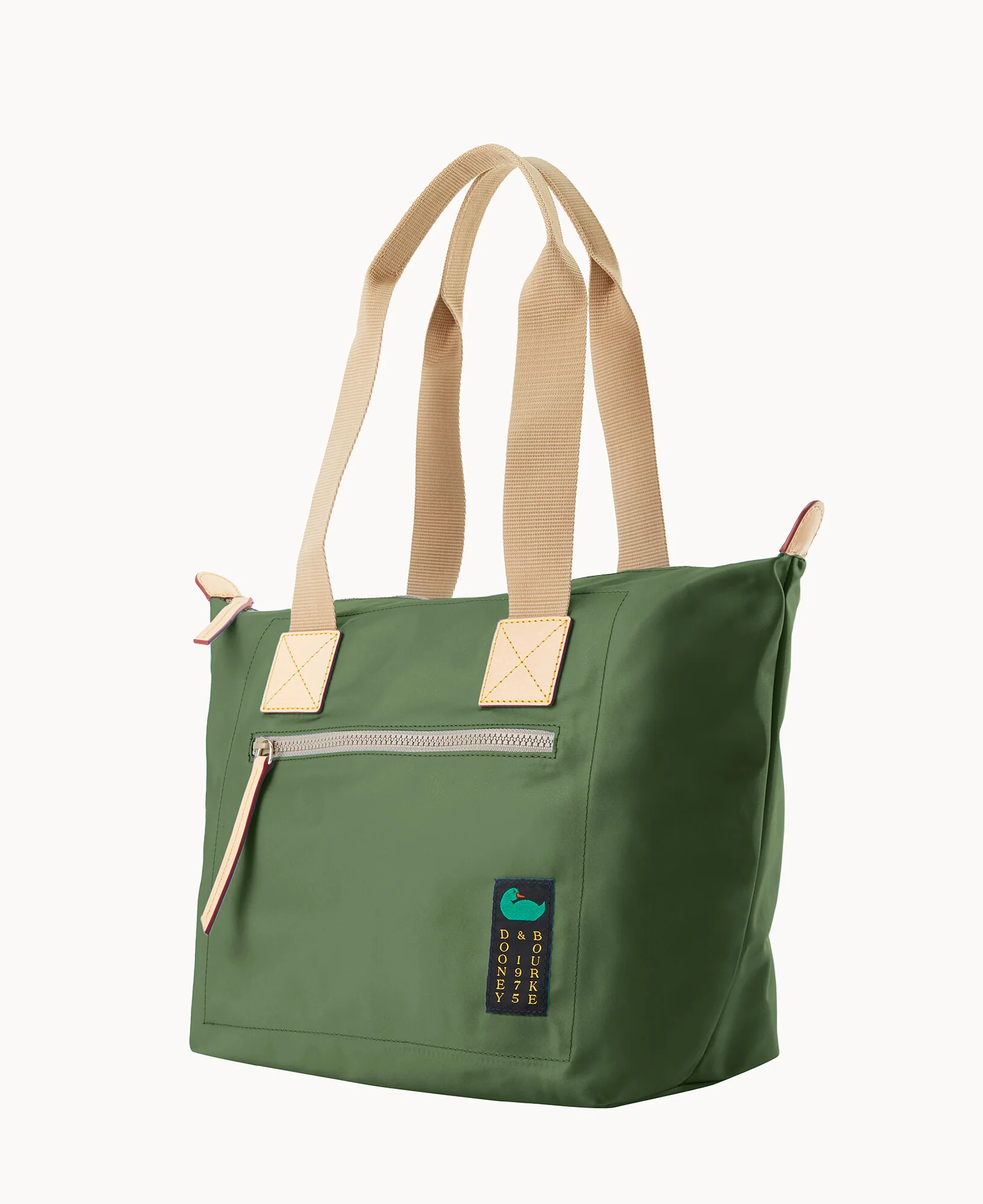 Nylon Front Zip Tote - Image 37