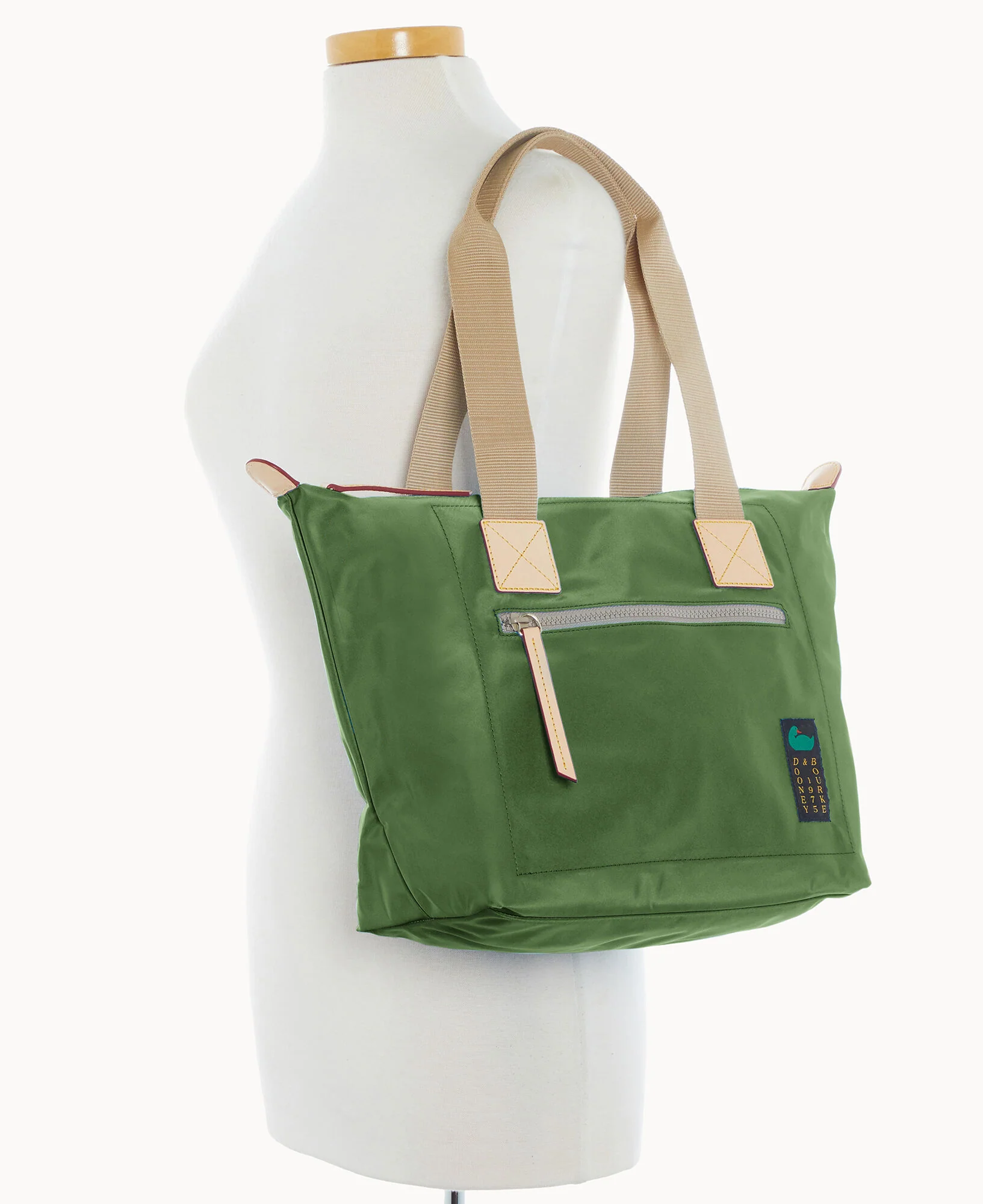 Nylon Front Zip Tote - Image 40