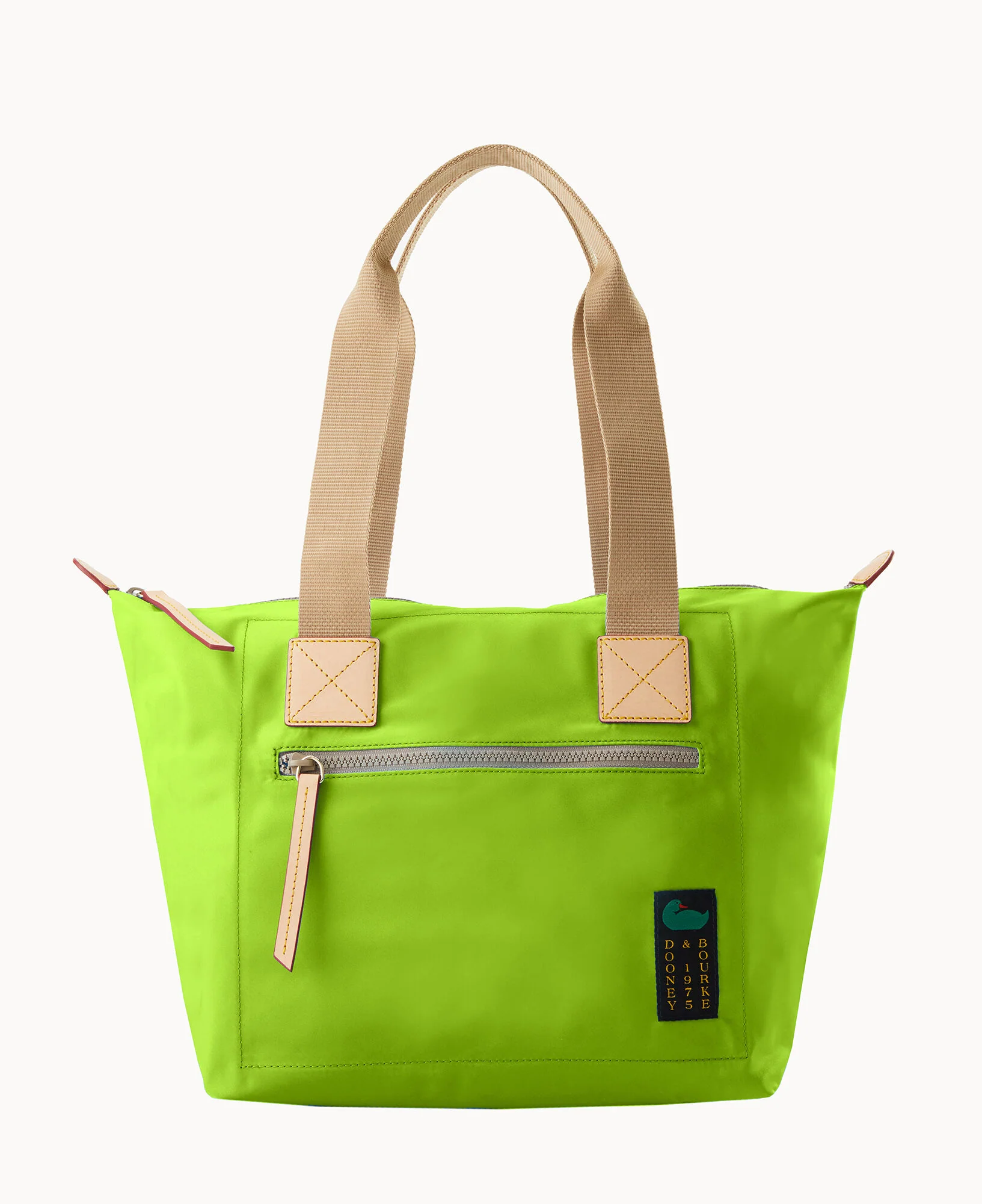 Nylon Front Zip Tote - Image 46
