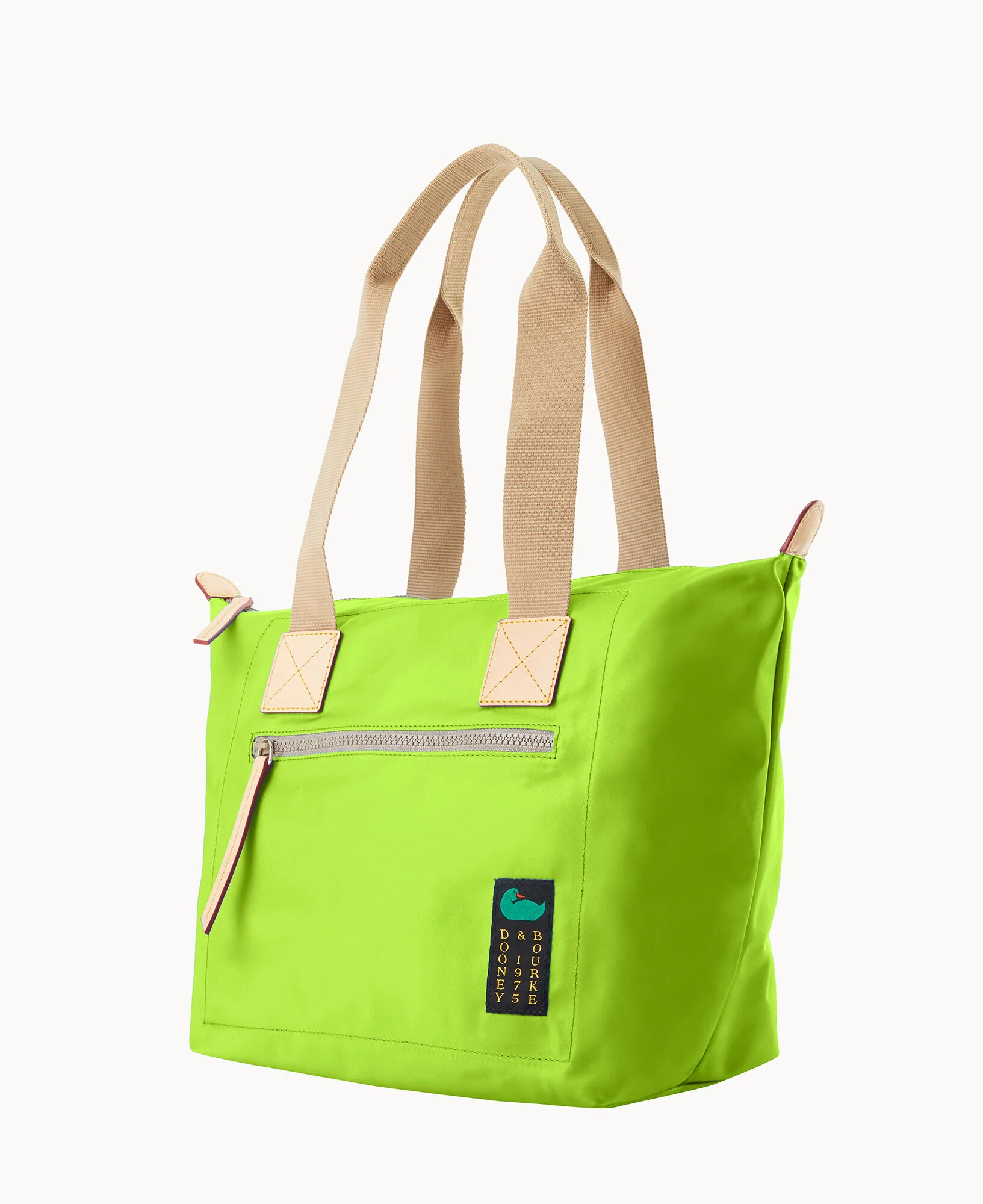 Nylon Front Zip Tote - Image 47