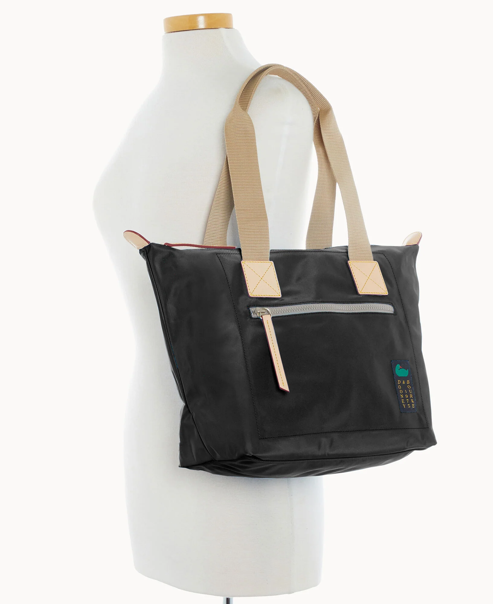 Nylon Front Zip Tote - Image 55