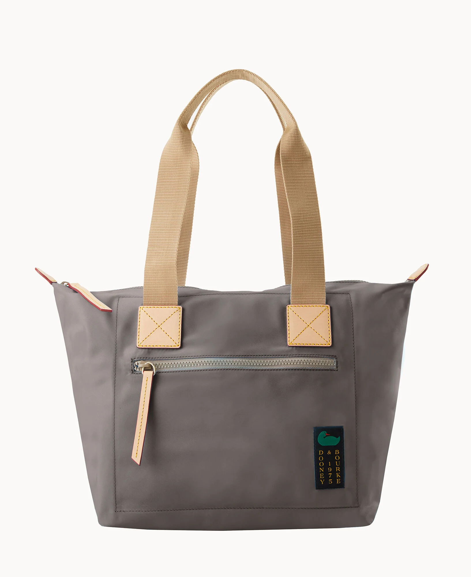 Nylon Front Zip Tote - Image 6