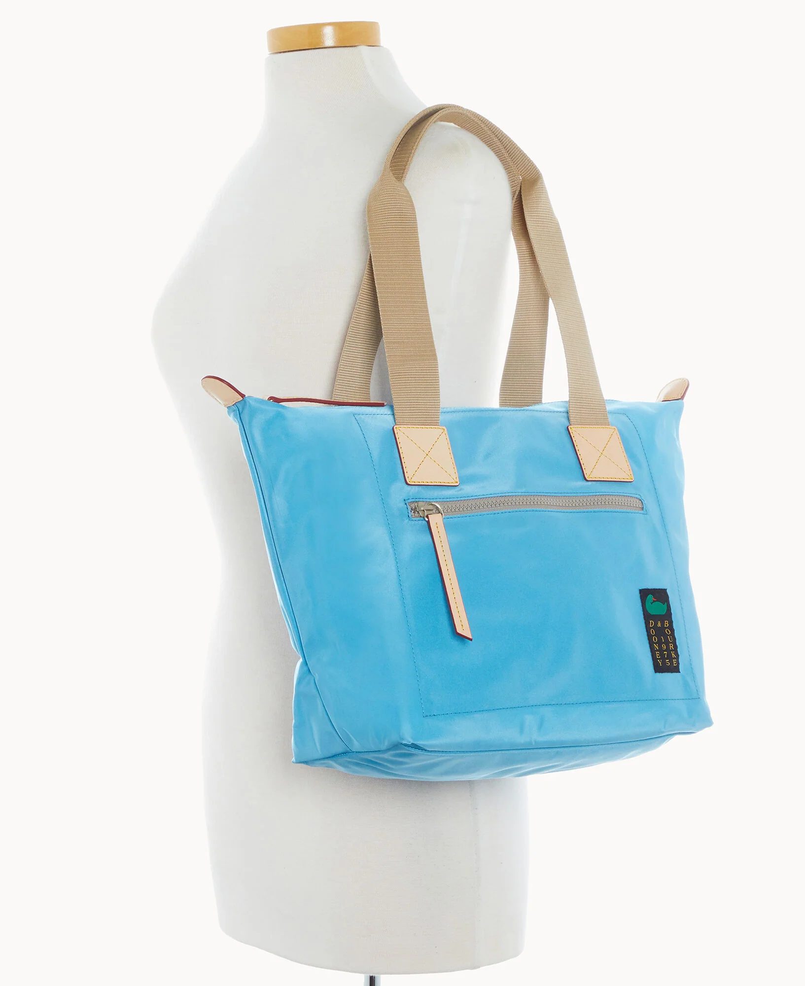 Nylon Front Zip Tote - Image 60