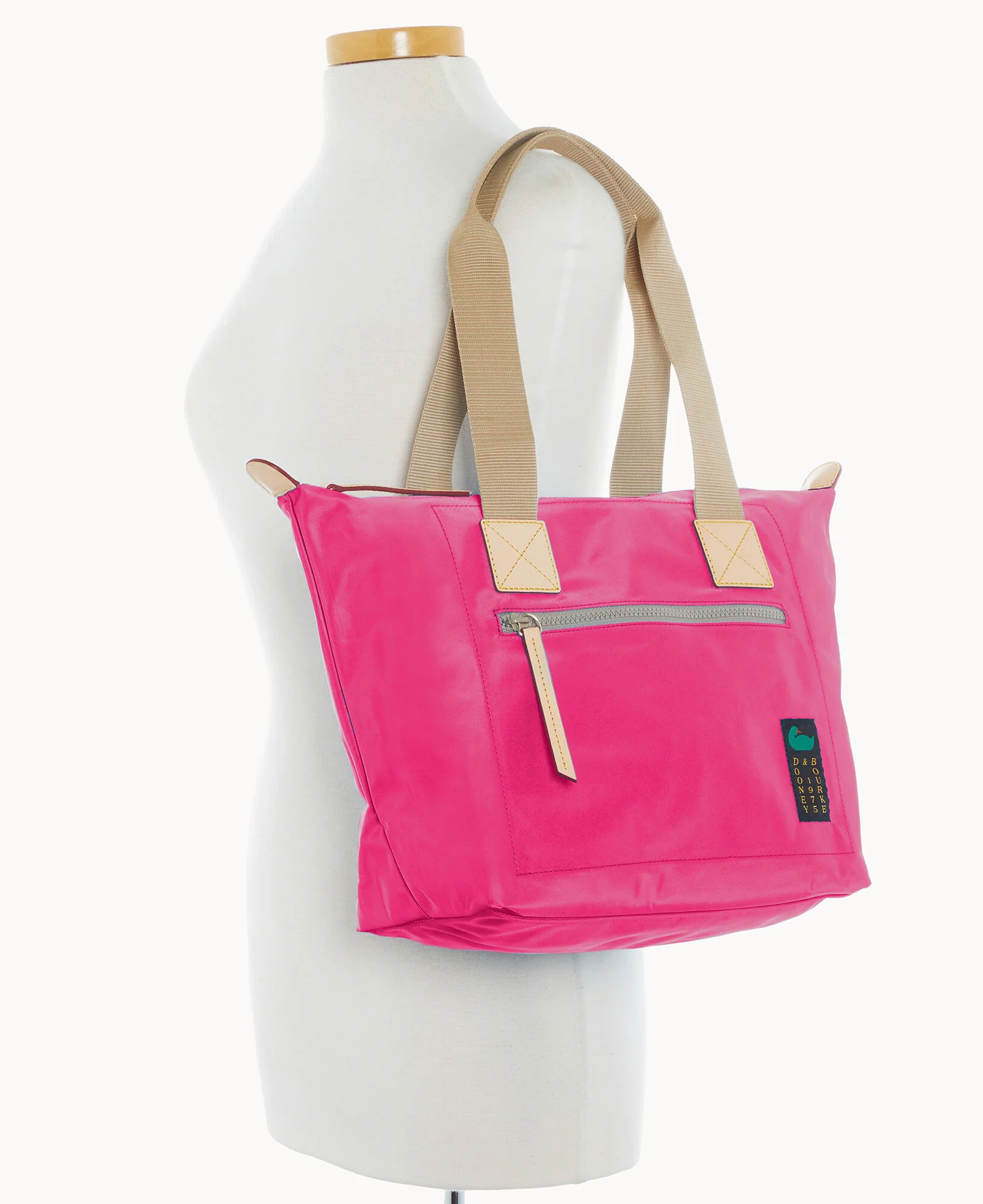 Nylon Front Zip Tote - Image 90