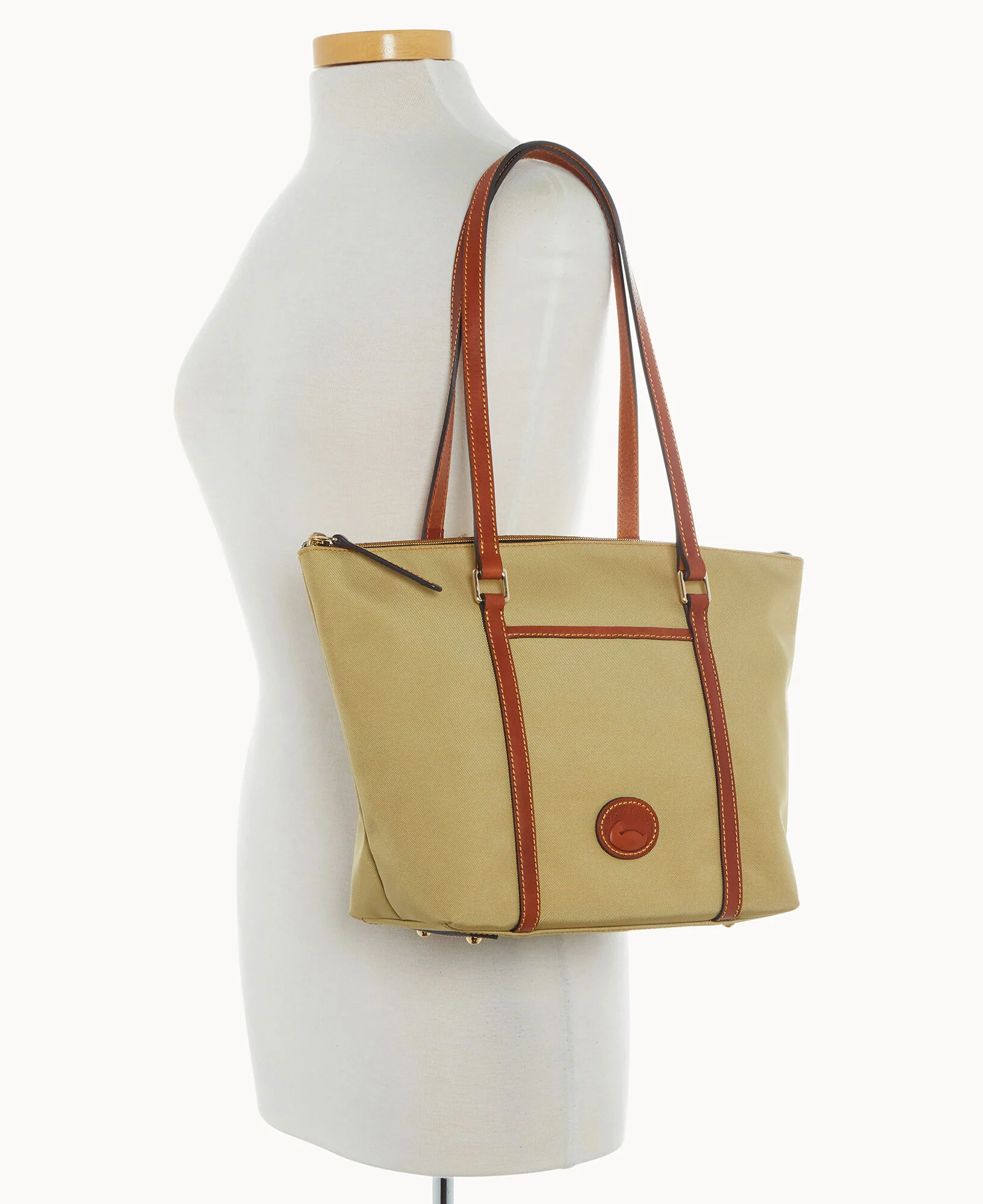 Nylon Zip Pocket Tote - Image 8
