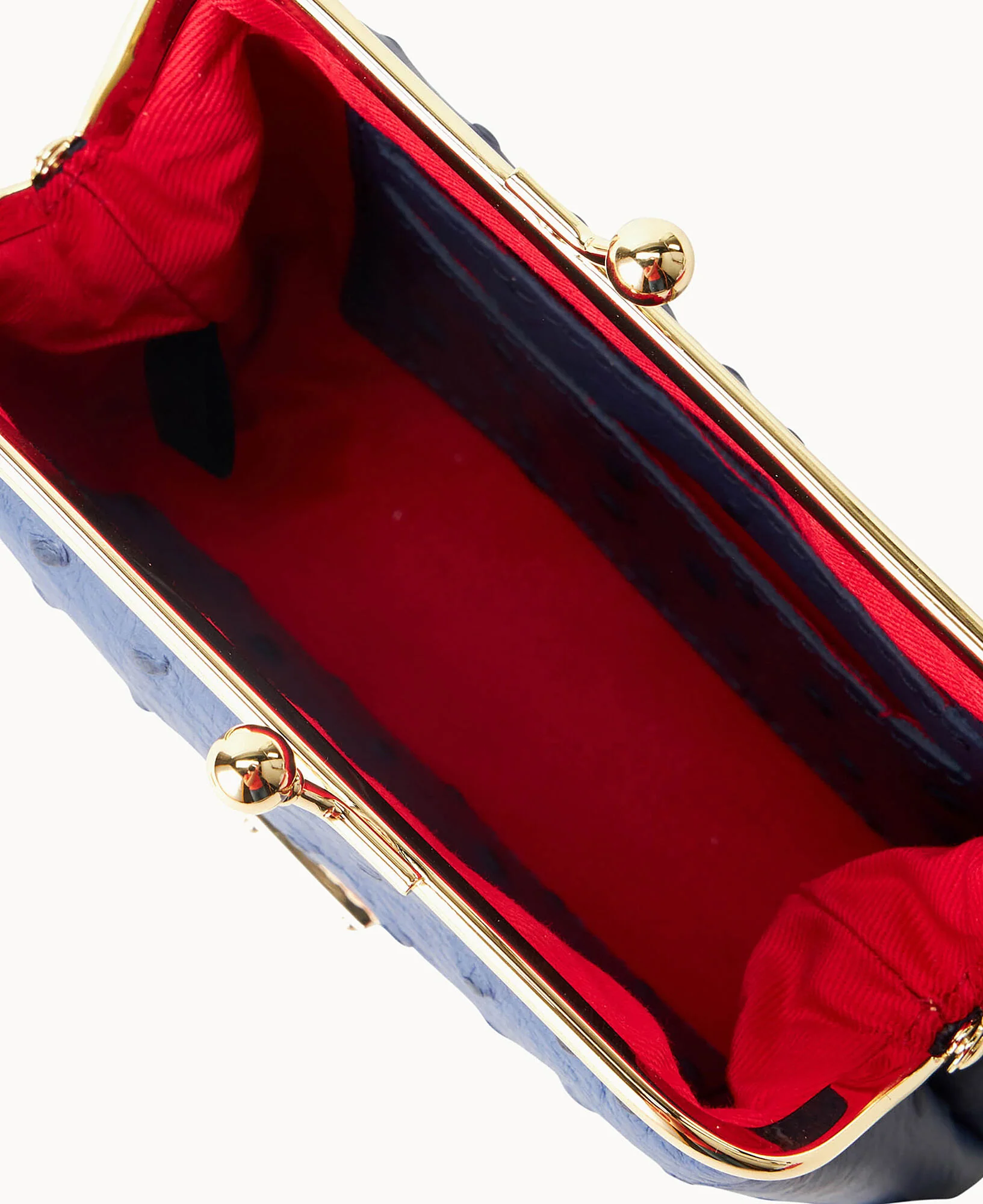 Ostrich Large Framed Purse - Image 43