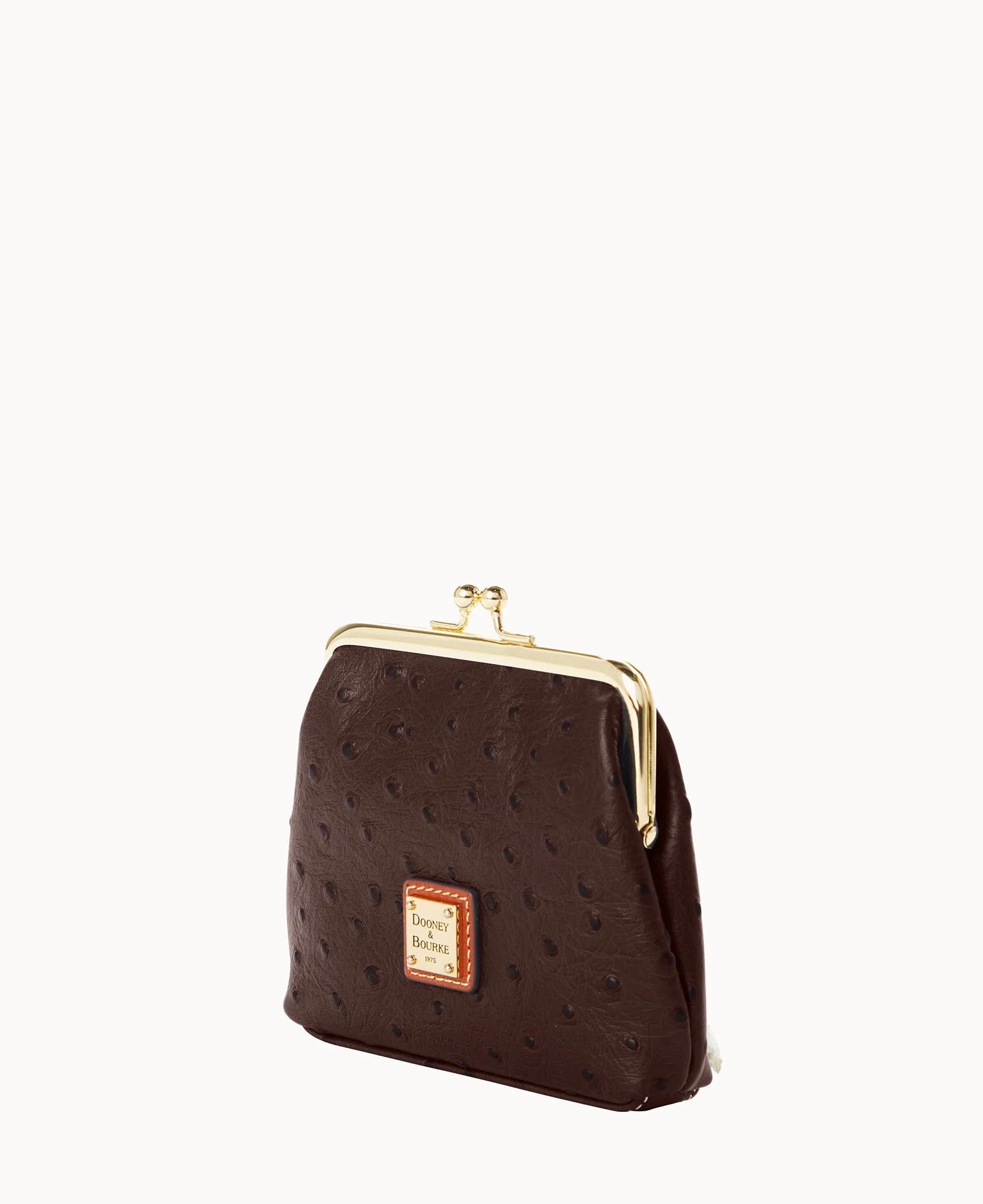 Ostrich Large Framed Purse - Image 8