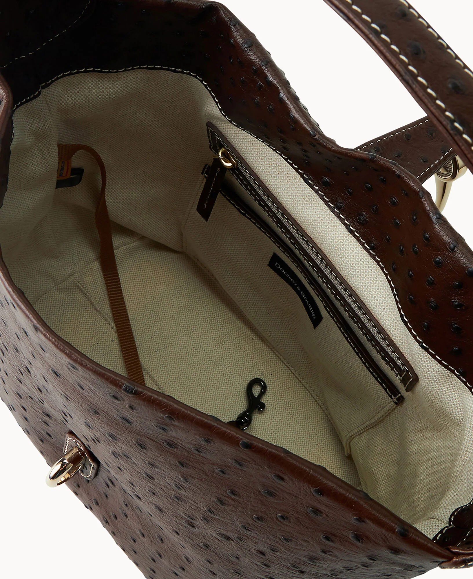 Ostrich Logo Lock Hobo - Image 31