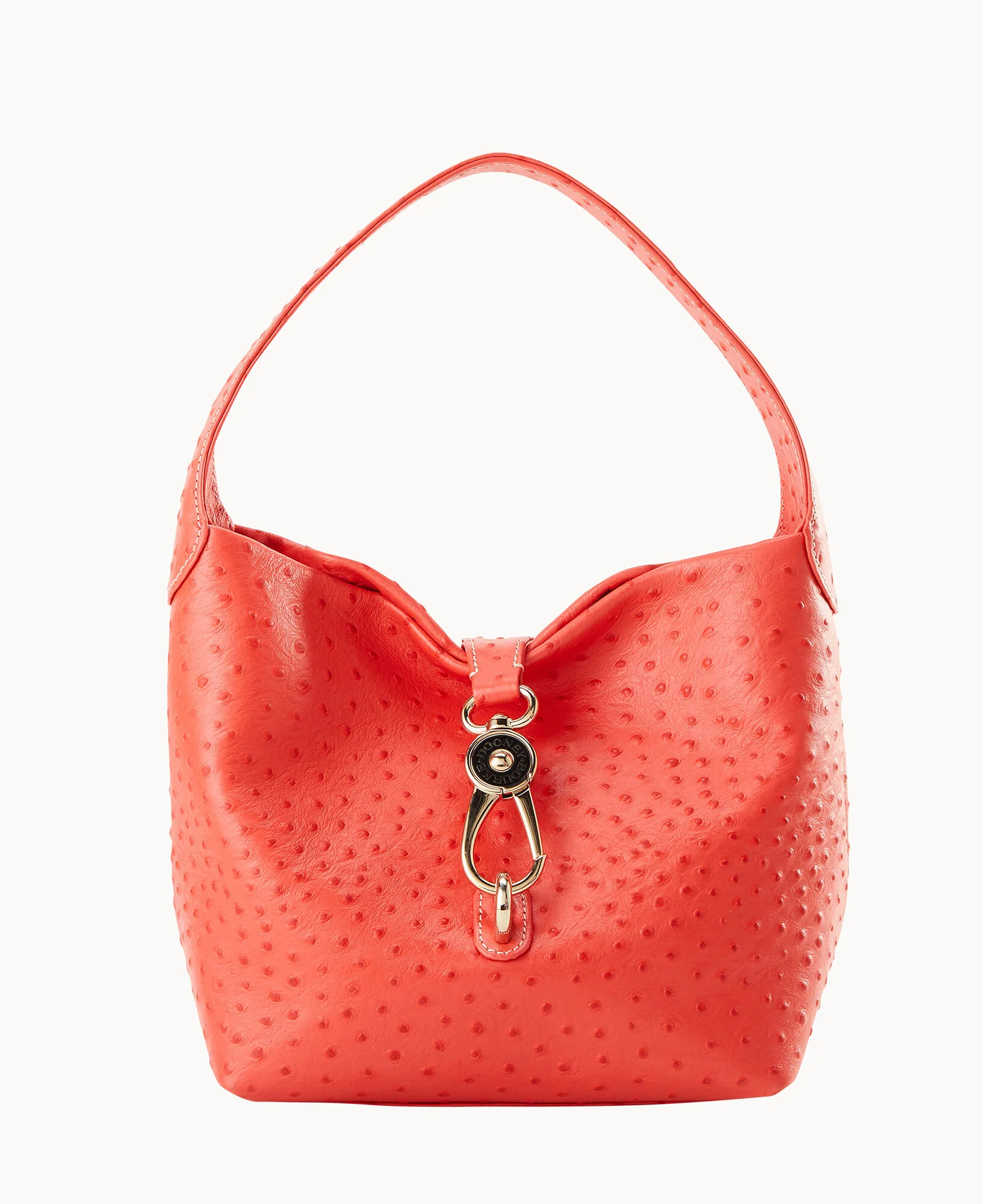 Ostrich Logo Lock Hobo - Image 9