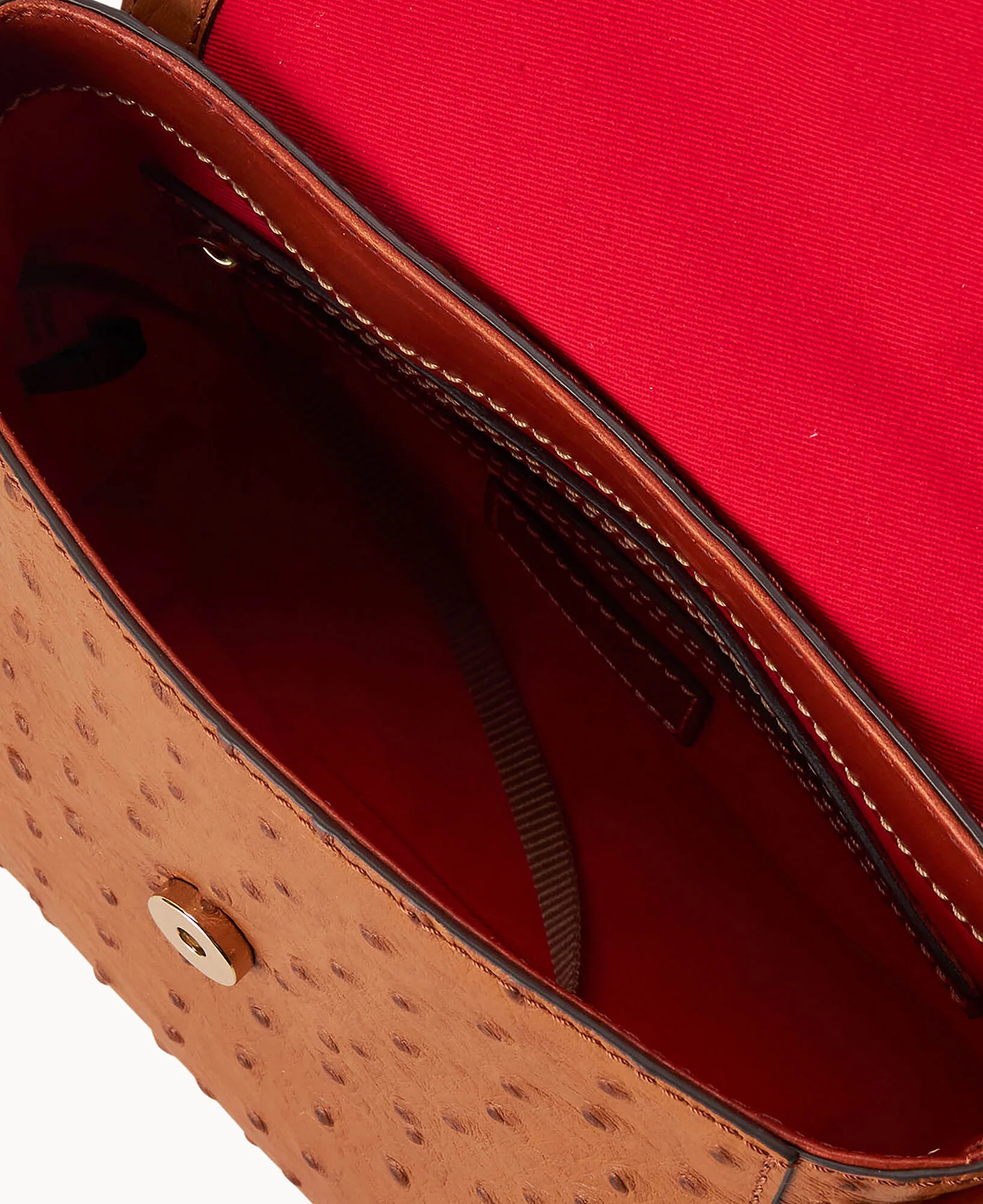 Ostrich Small Eliza Crossbody - Image 7