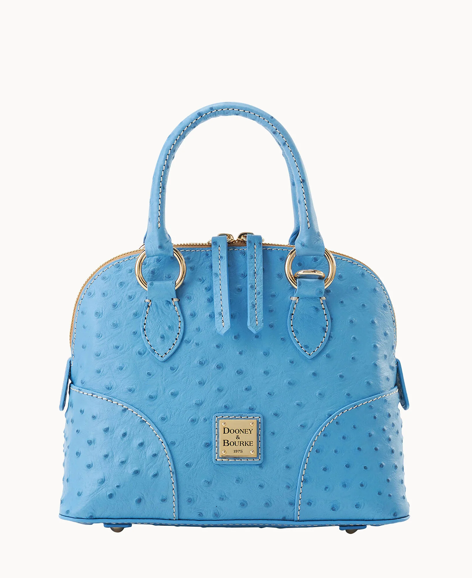 Ostrich Small Satchel - Image 13