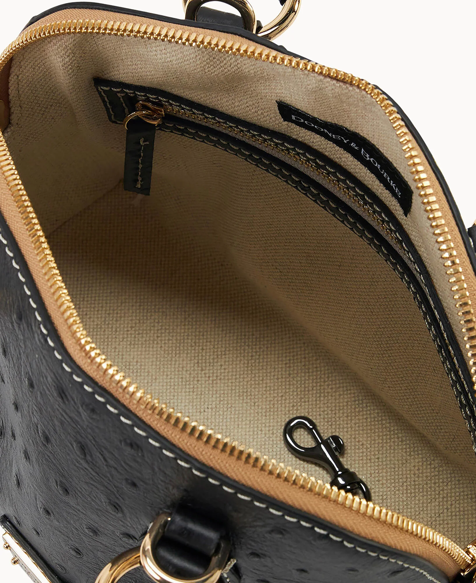 Ostrich Small Satchel - Image 3