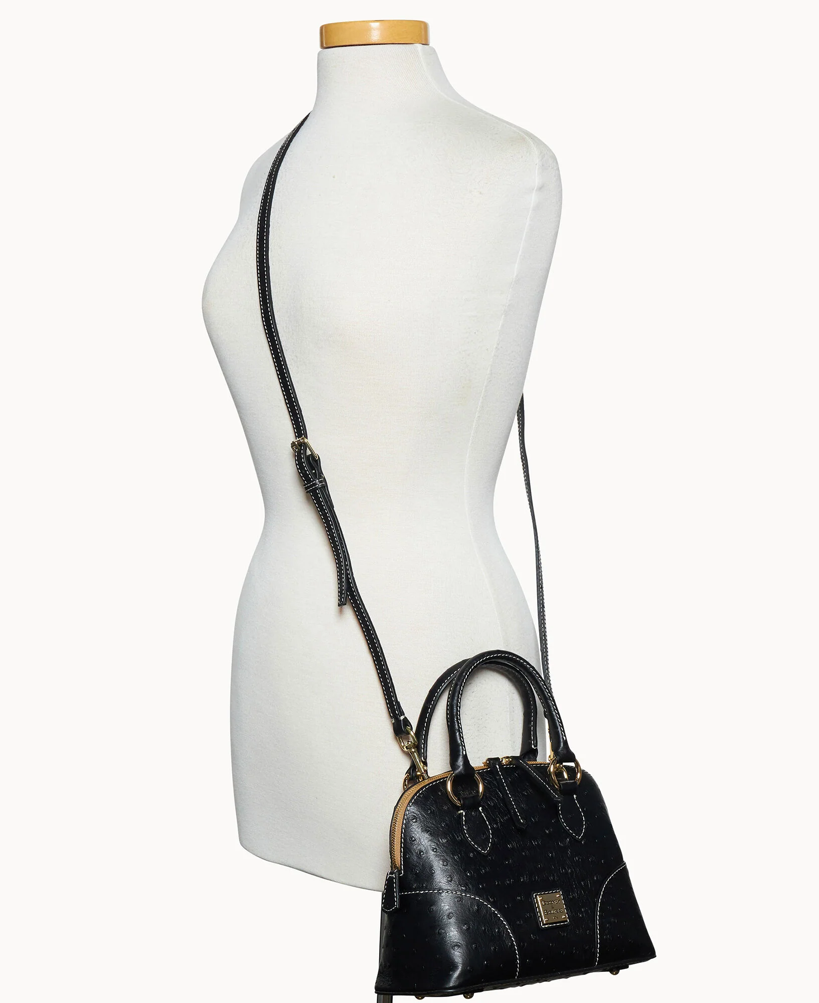 Ostrich Small Satchel - Image 4
