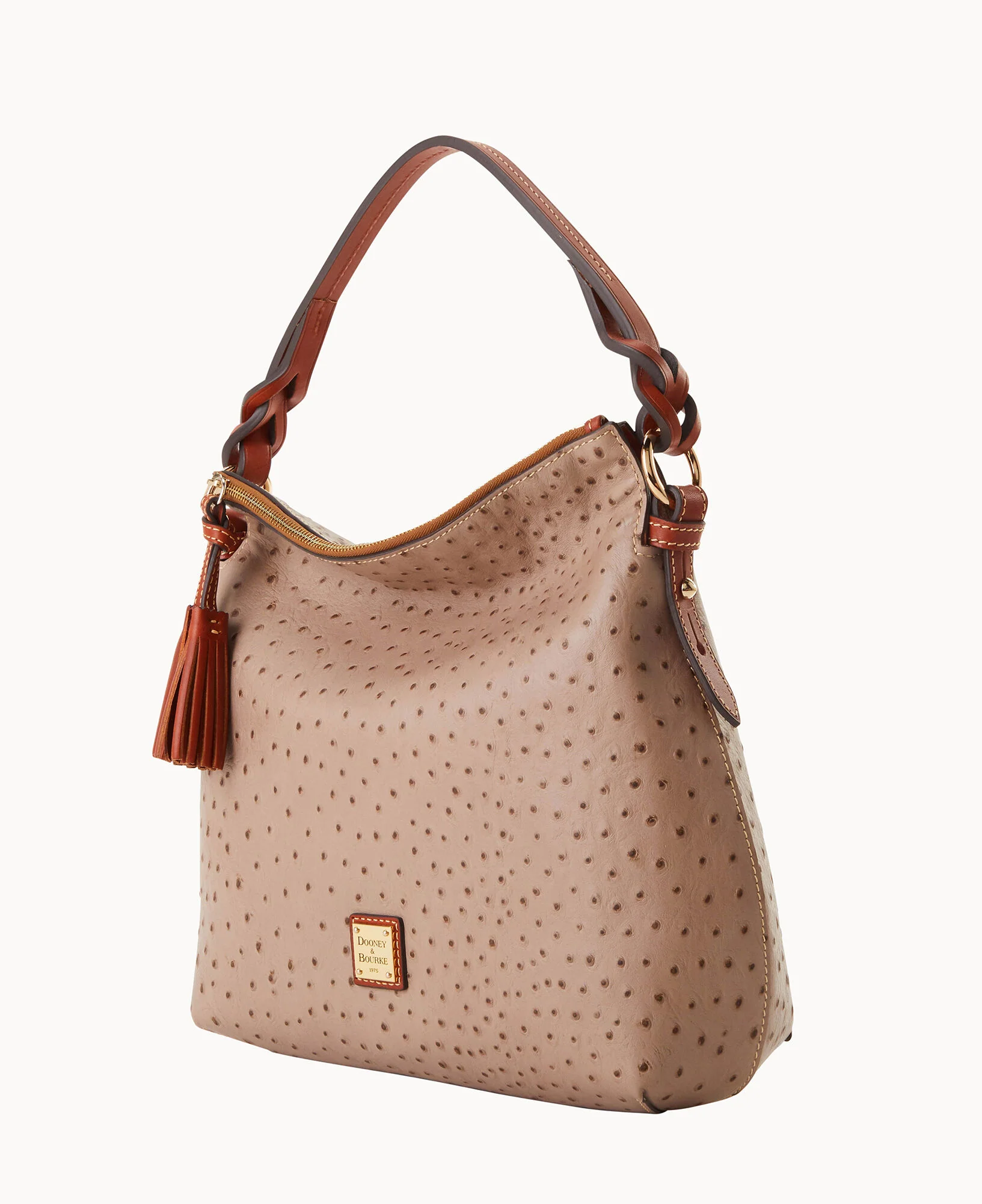 Ostrich Twist Strap Hobo - Image 22