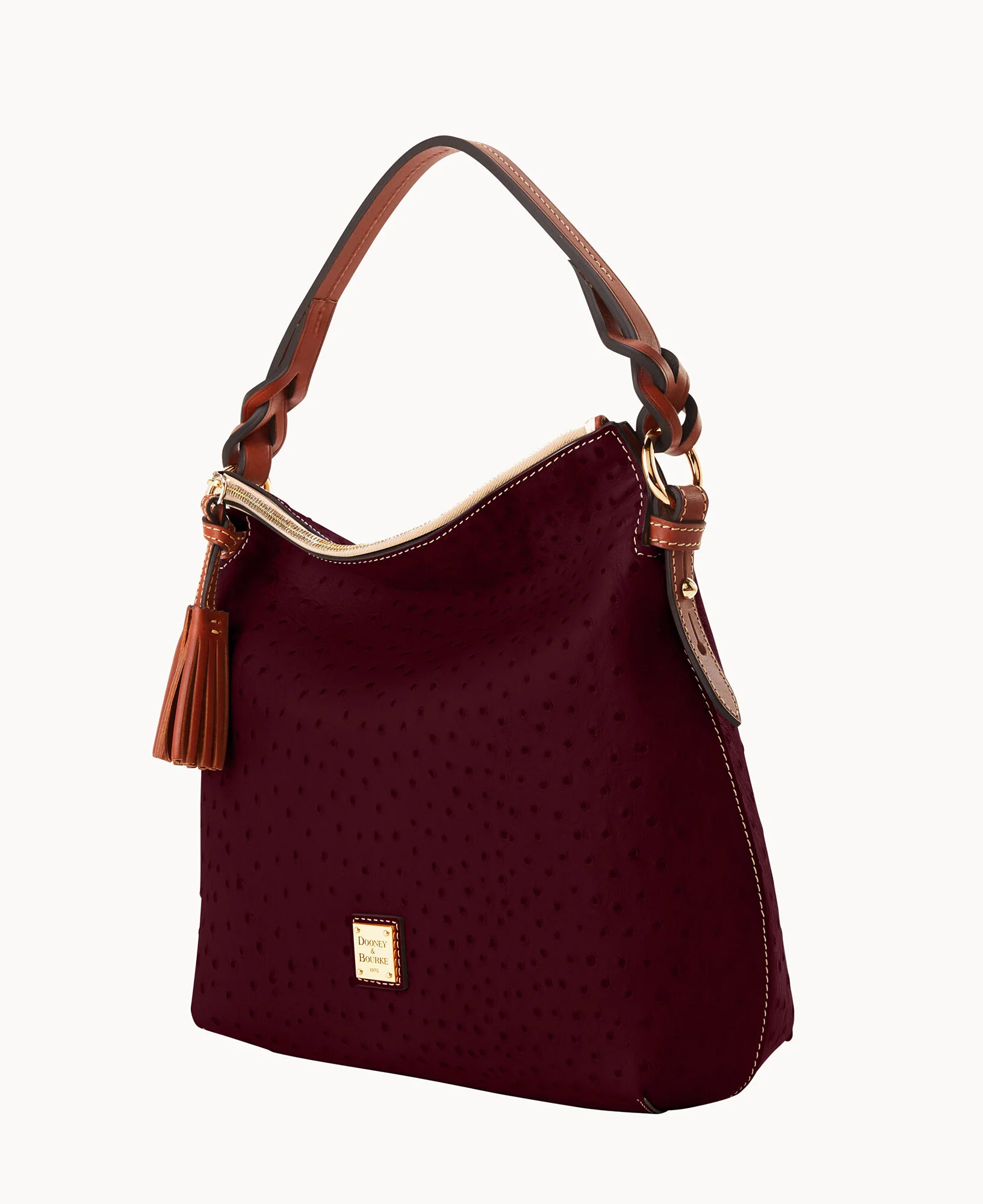Ostrich Twist Strap Hobo - Image 34