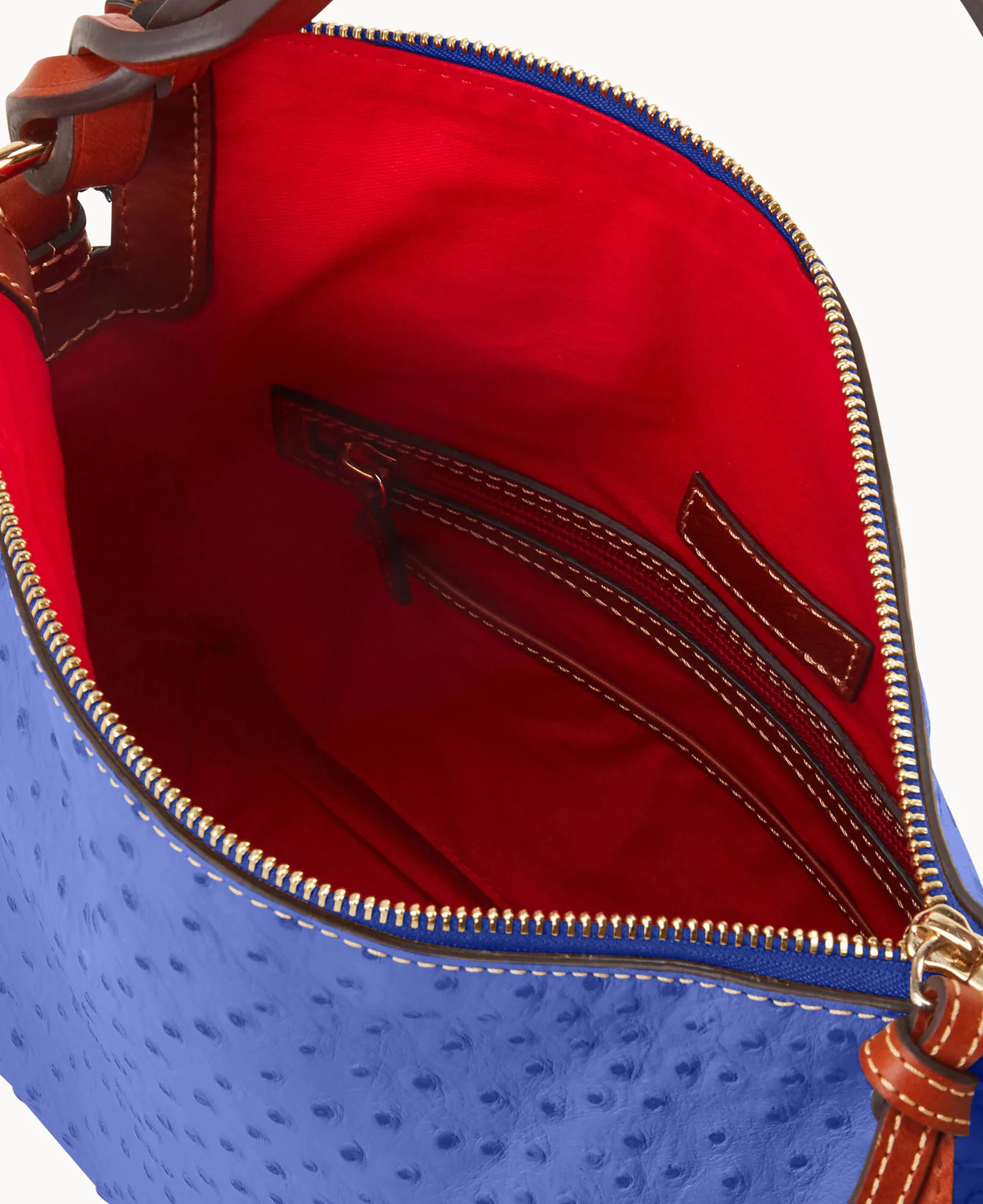 Ostrich Twist Strap Hobo - Image 75