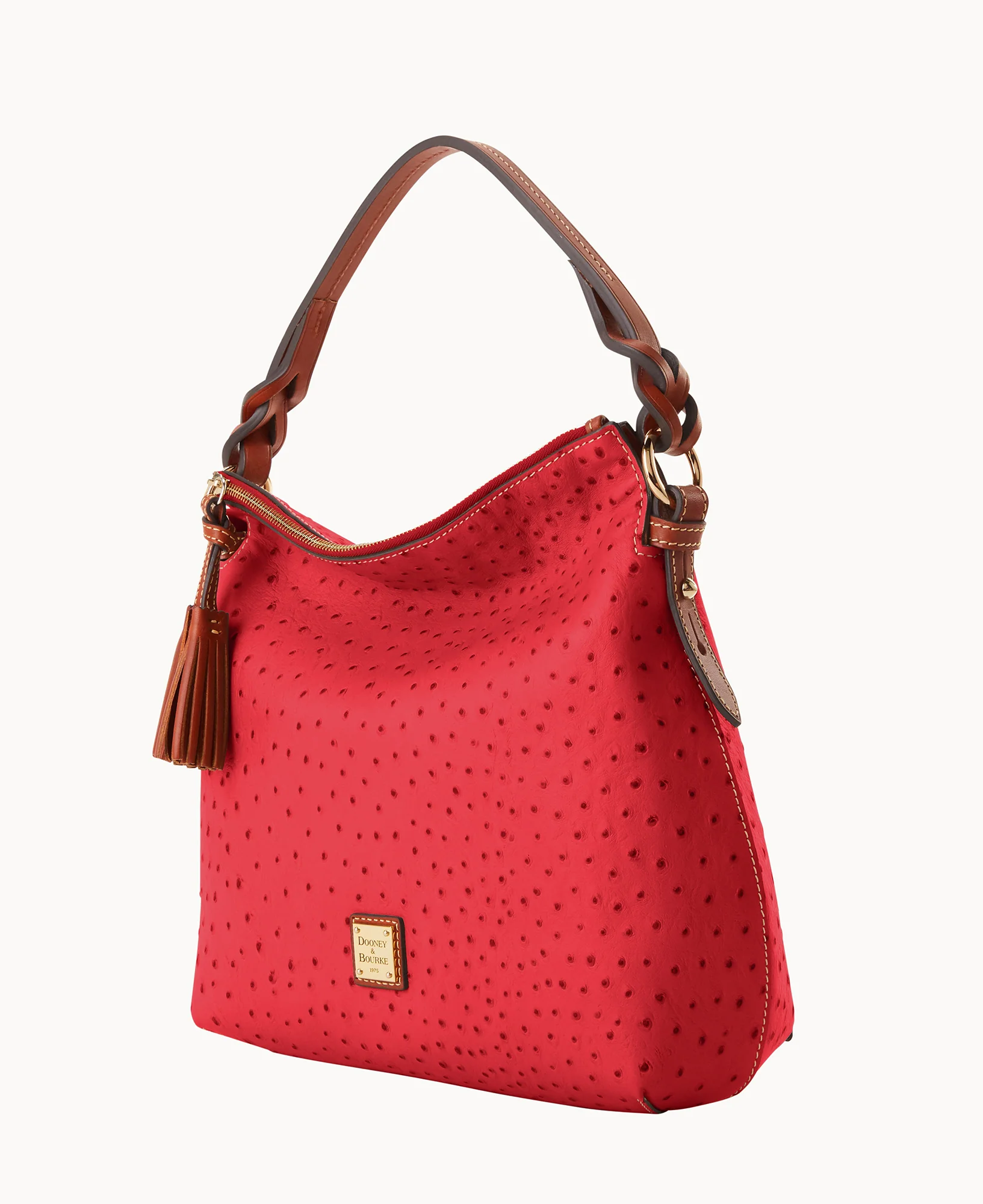 Ostrich Twist Strap Hobo - Image 82