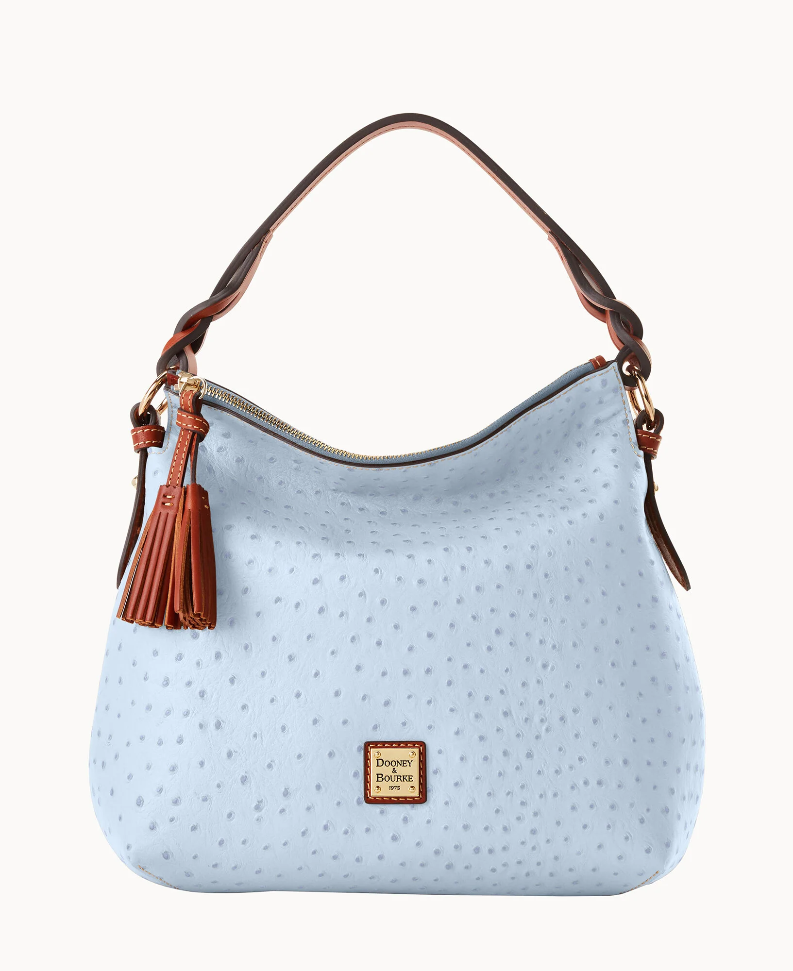 Ostrich Twist Strap Hobo - Image 85