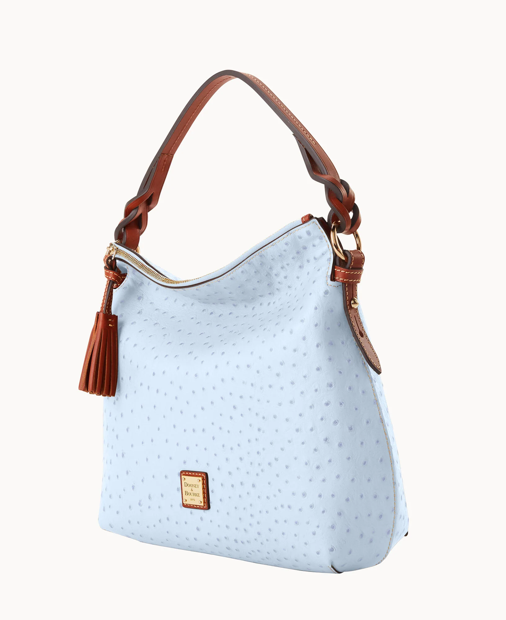 Ostrich Twist Strap Hobo - Image 86
