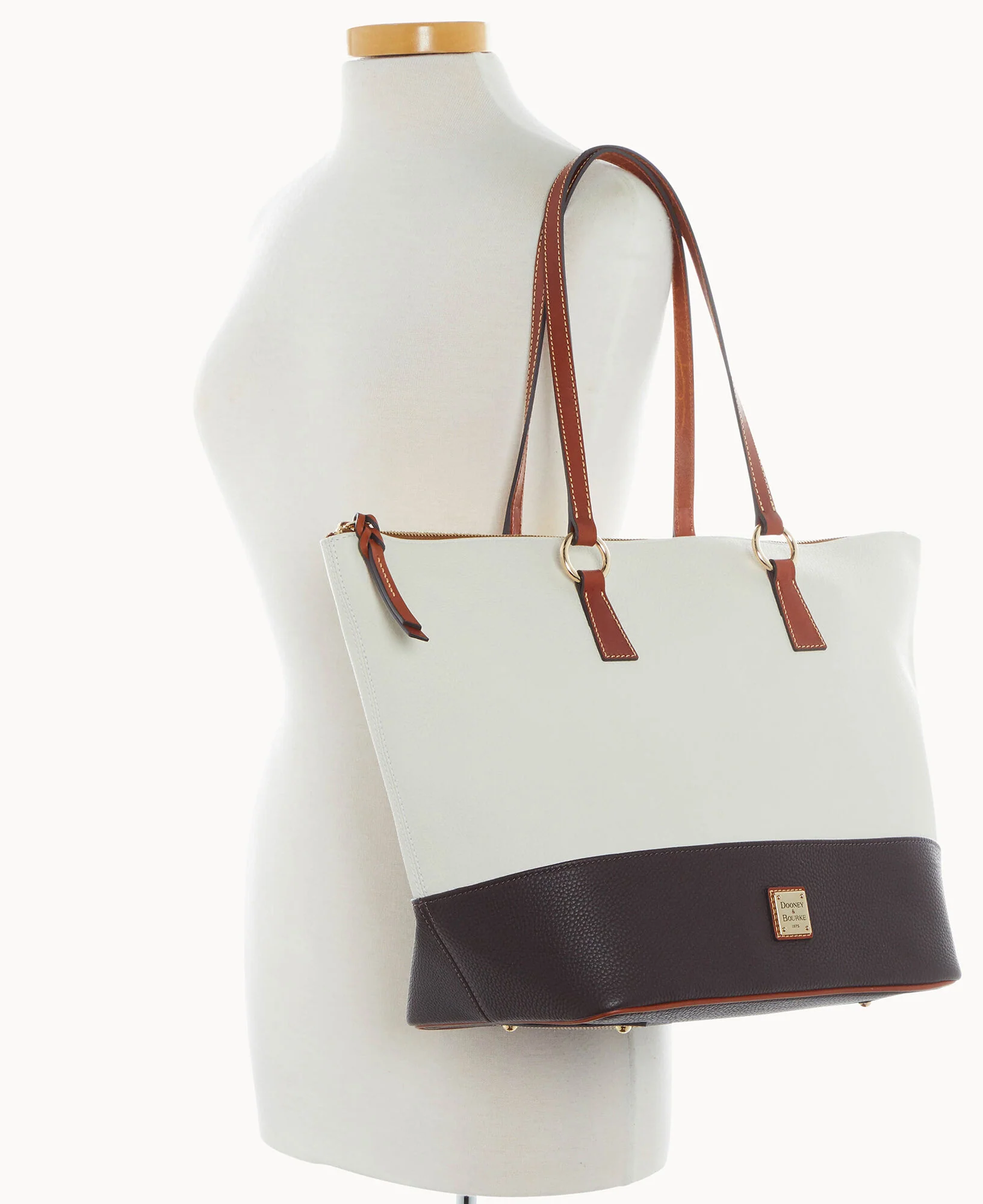 Pebble Color Block Tobi Tote - Image 4