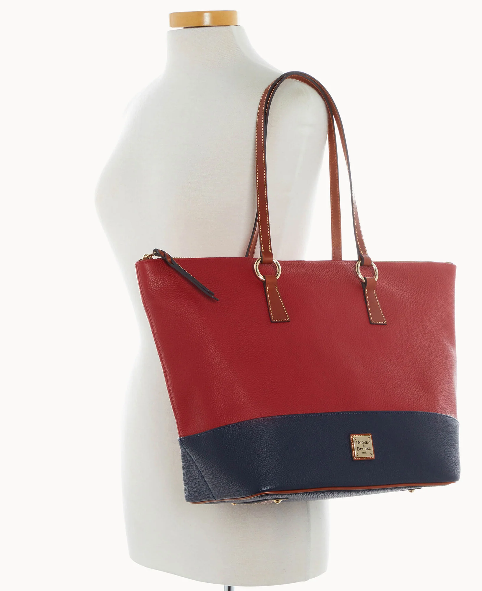 Pebble Color Block Tobi Tote - Image 8