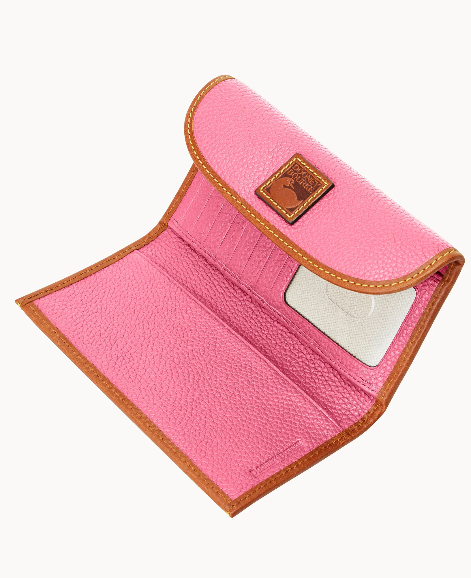 Pebble Grain Continental Clutch - Image 3