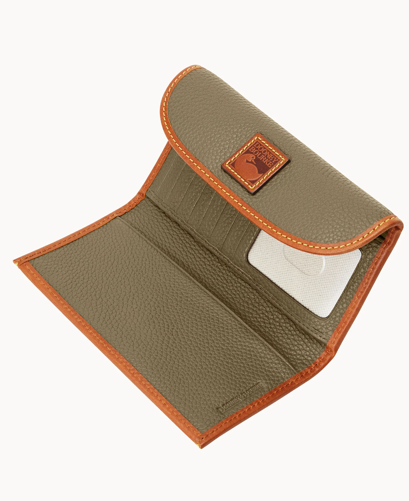Pebble Grain Continental Clutch - Image 59