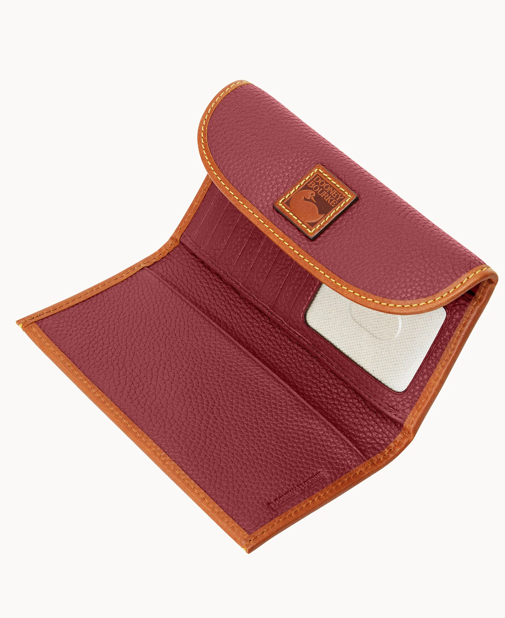 Pebble Grain Continental Clutch - Image 63
