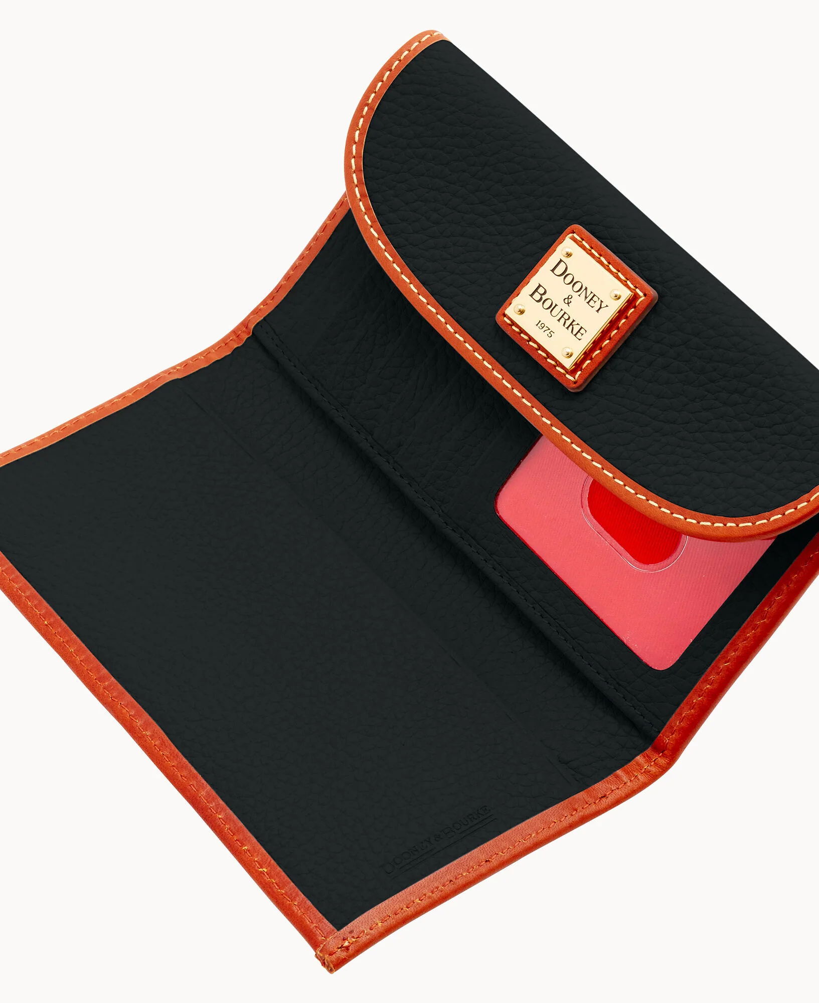 Pebble Grain Continental Clutch - Image 31