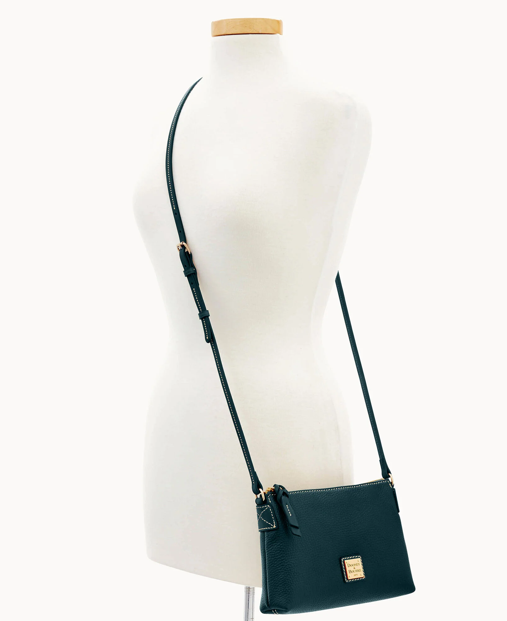 Pebble Grain Crossbody Pouchette - Image 32