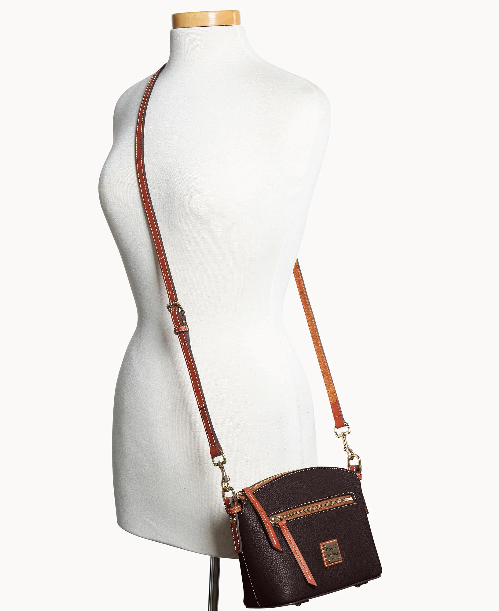 Pebble Grain Domed Crossbody - Image 12