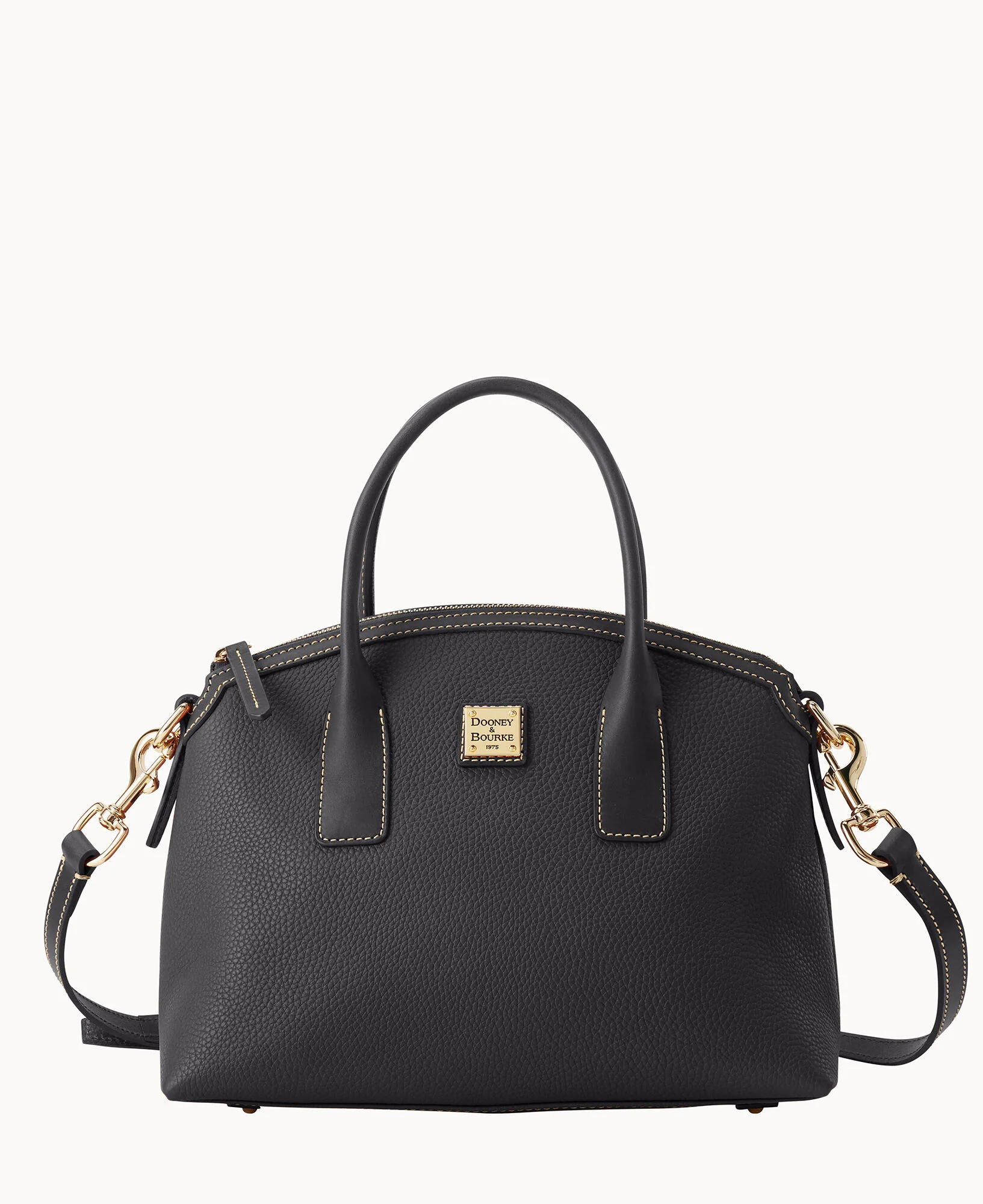 Pebble Grain Domed Satchel - Image 17