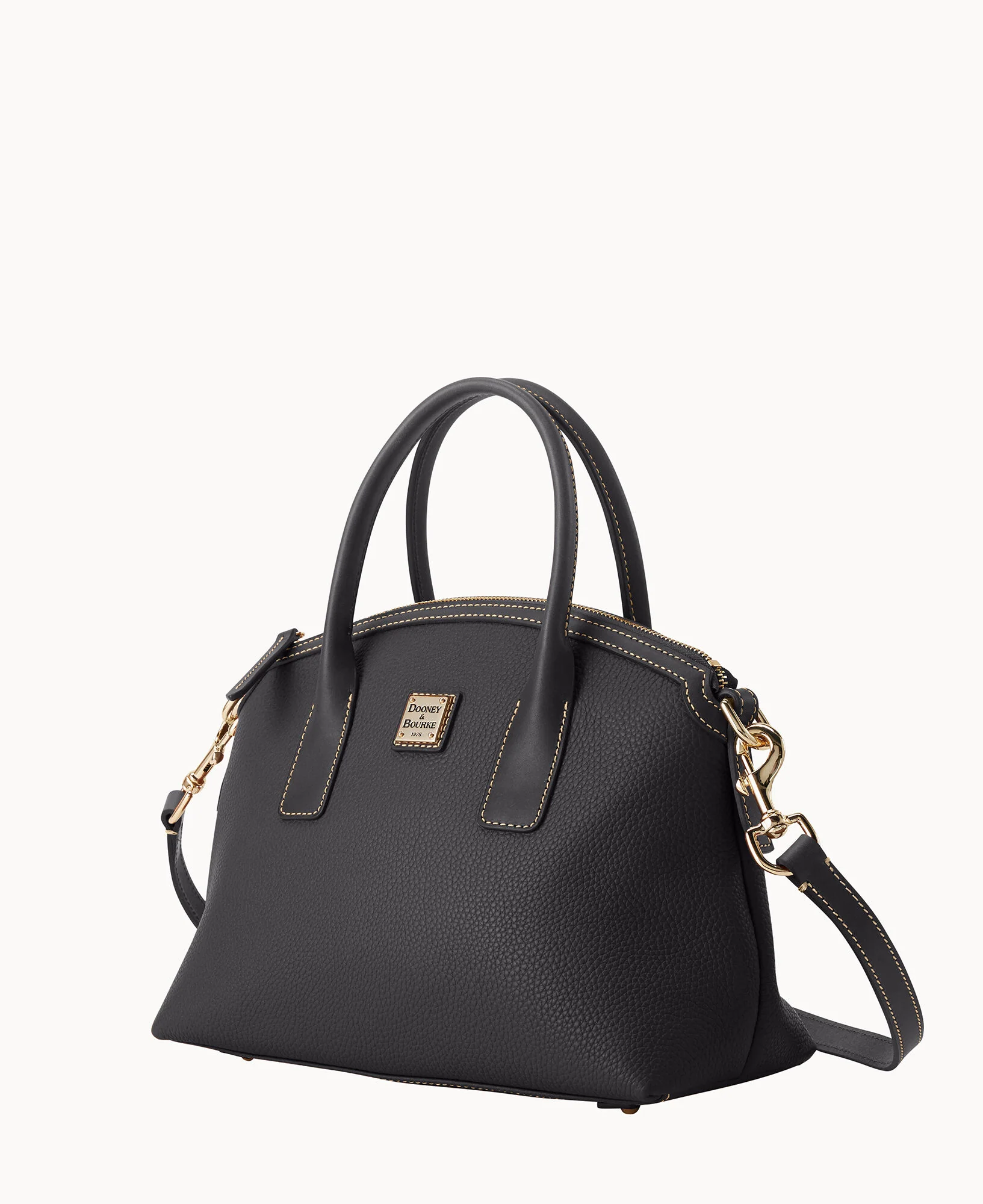 Pebble Grain Domed Satchel - Image 18