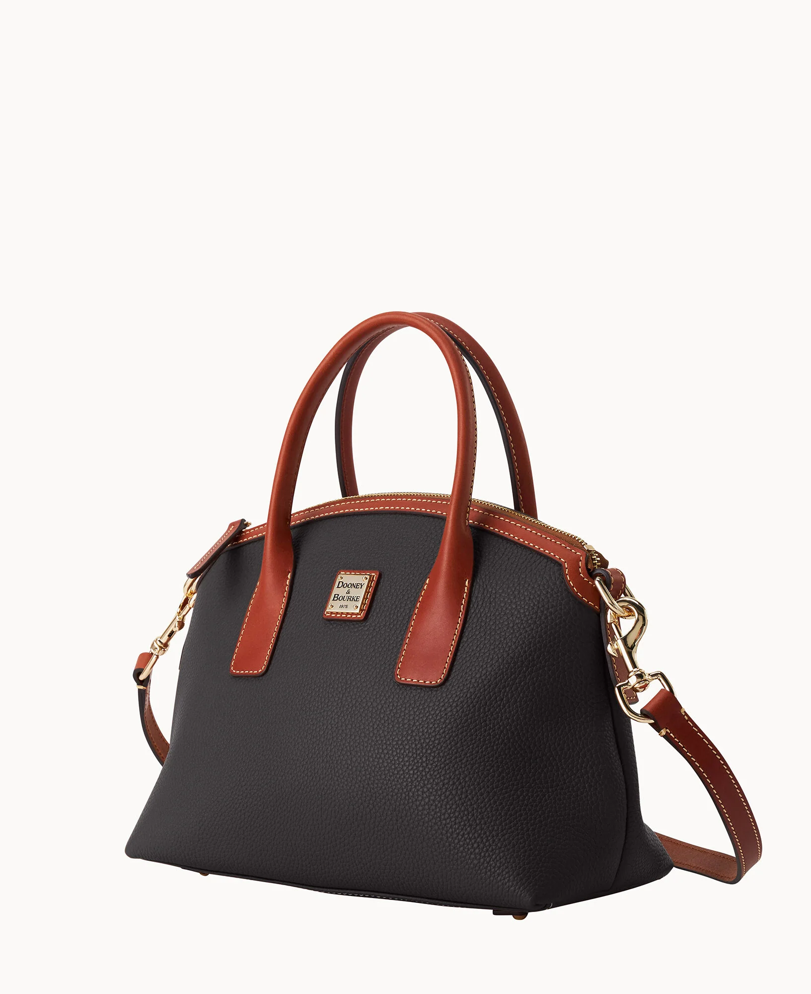 Pebble Grain Domed Satchel - Image 22