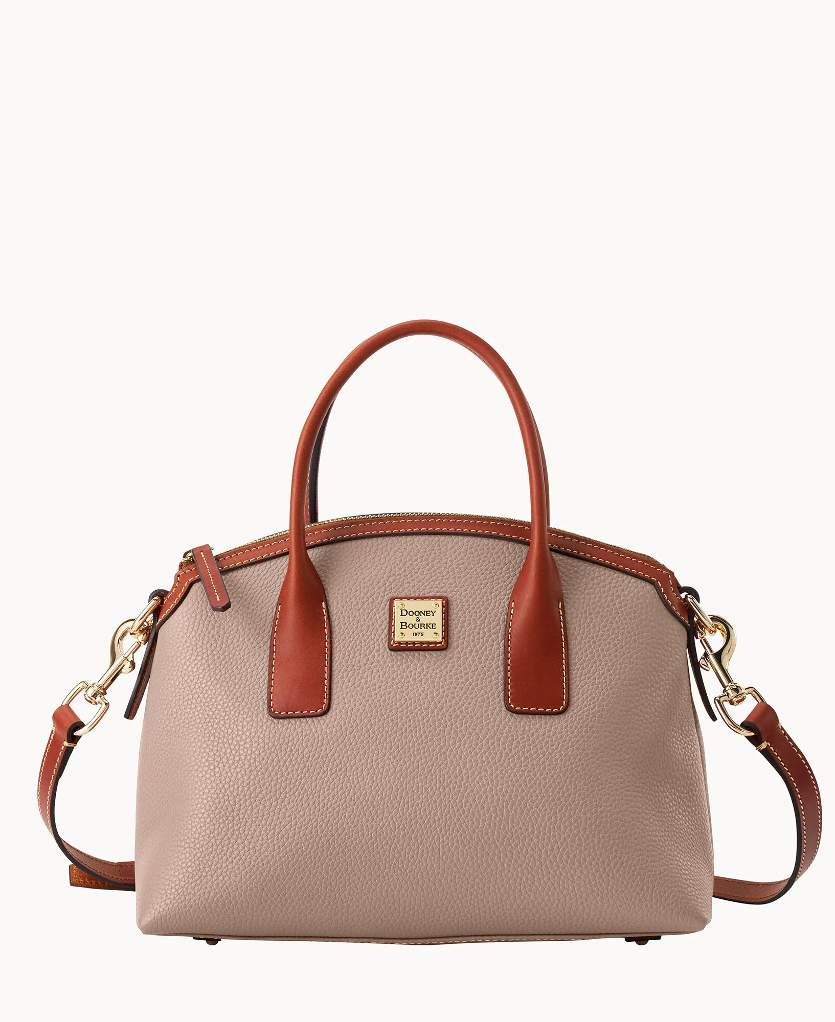 Pebble Grain Domed Satchel - Image 29