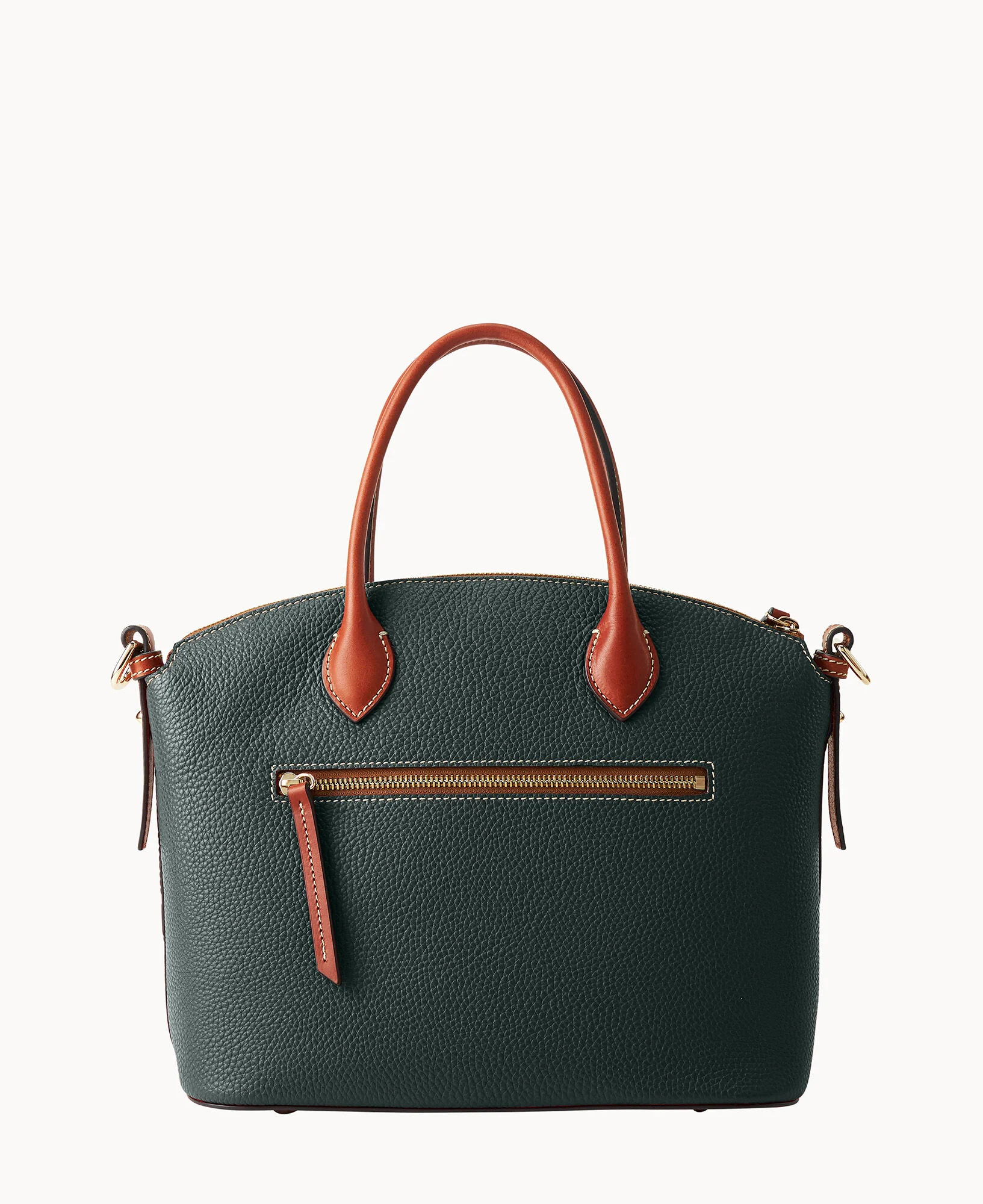 Pebble Grain Domed Satchel - Image 34