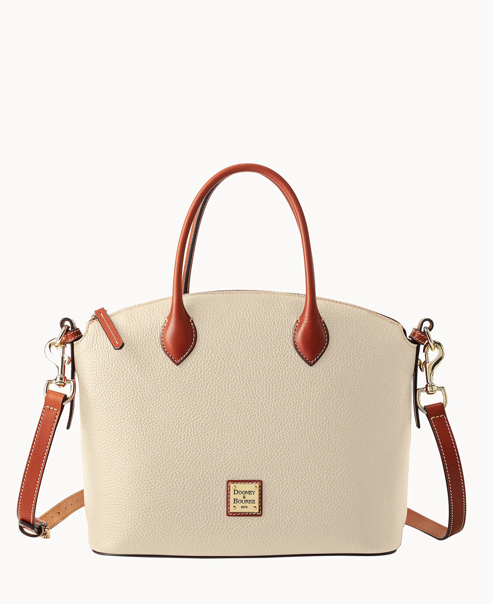Pebble Grain Domed Satchel - Image 50