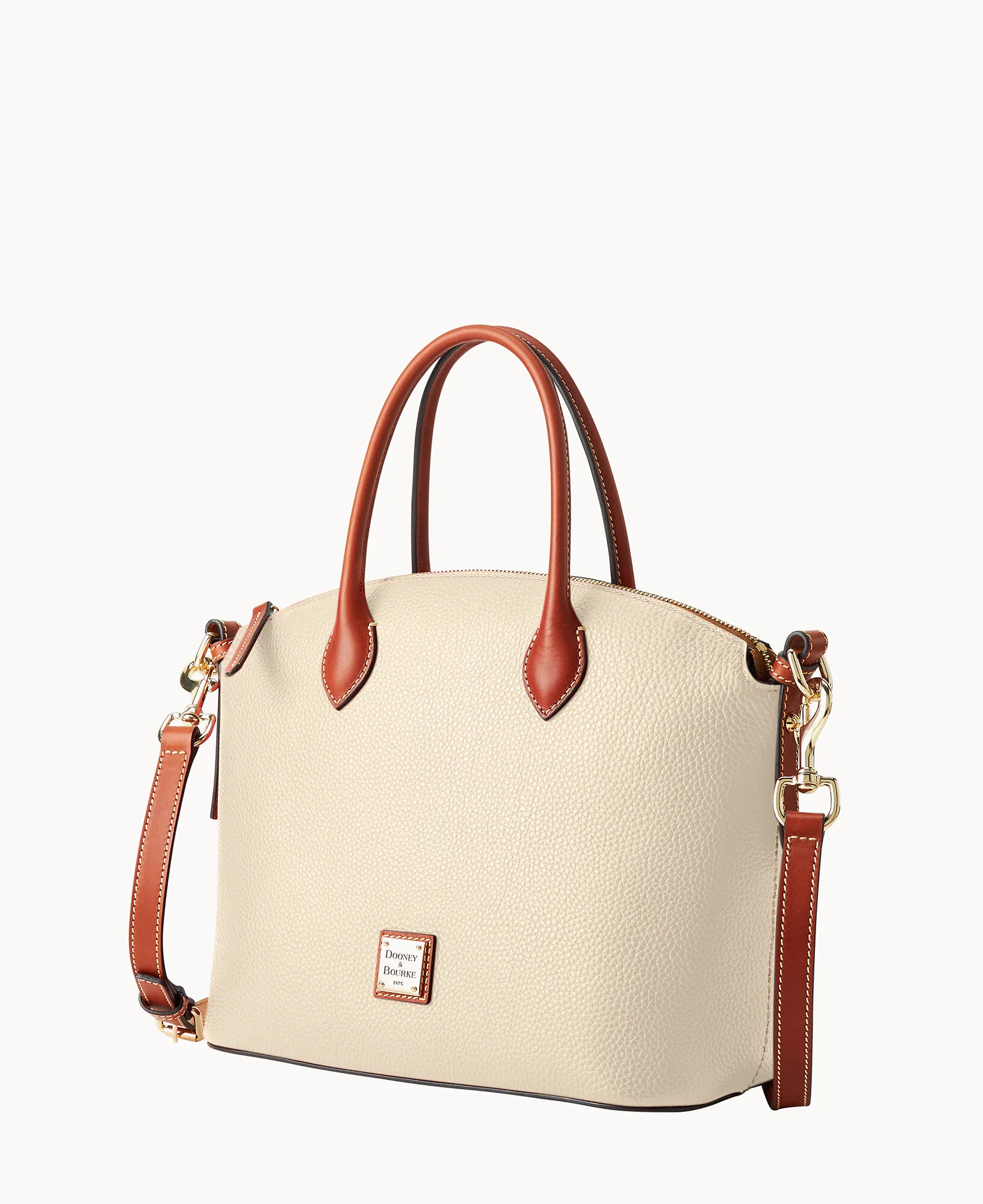 Pebble Grain Domed Satchel - Image 51