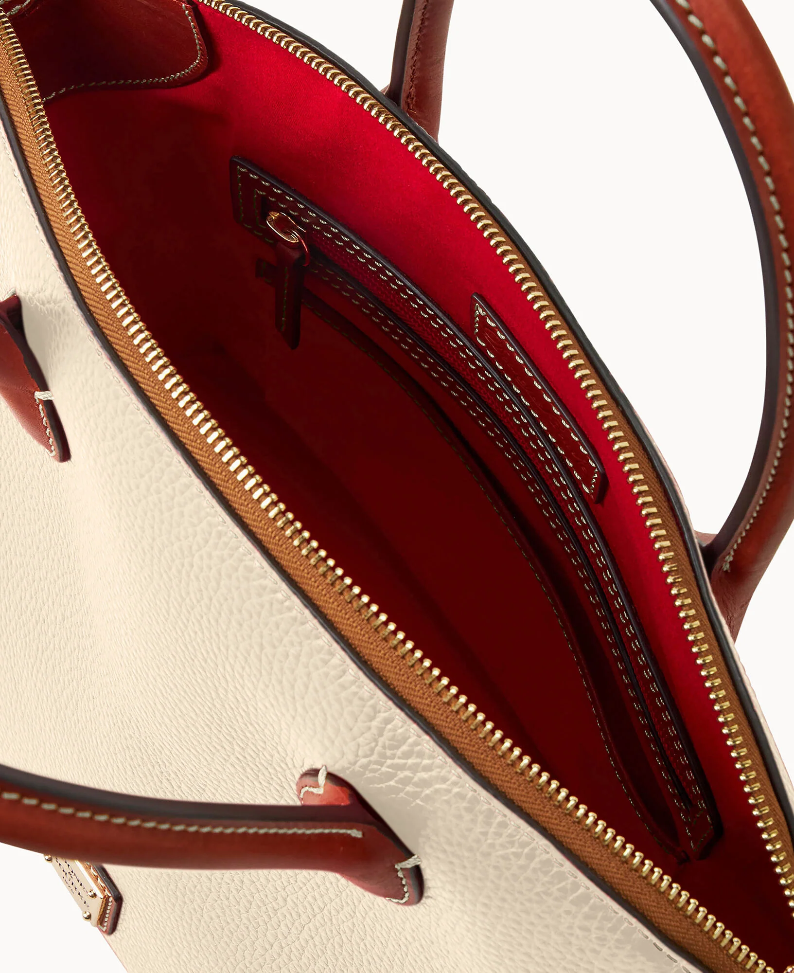 Pebble Grain Domed Satchel - Image 52