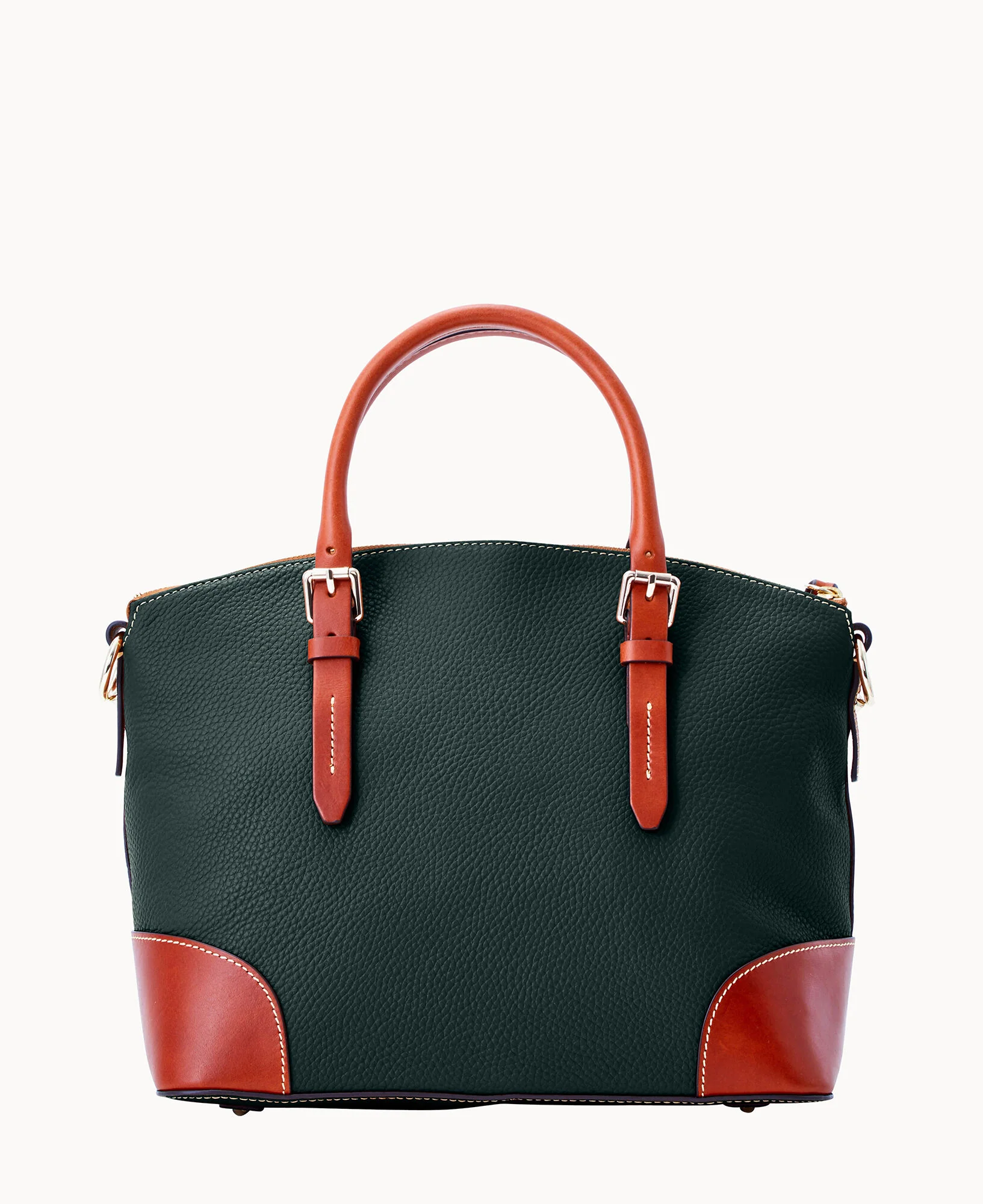 Pebble Grain Domed Satchel - Image 44