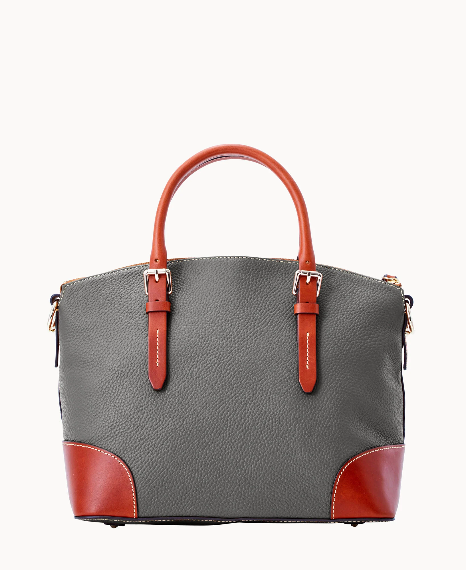 Pebble Grain Domed Satchel - Image 54