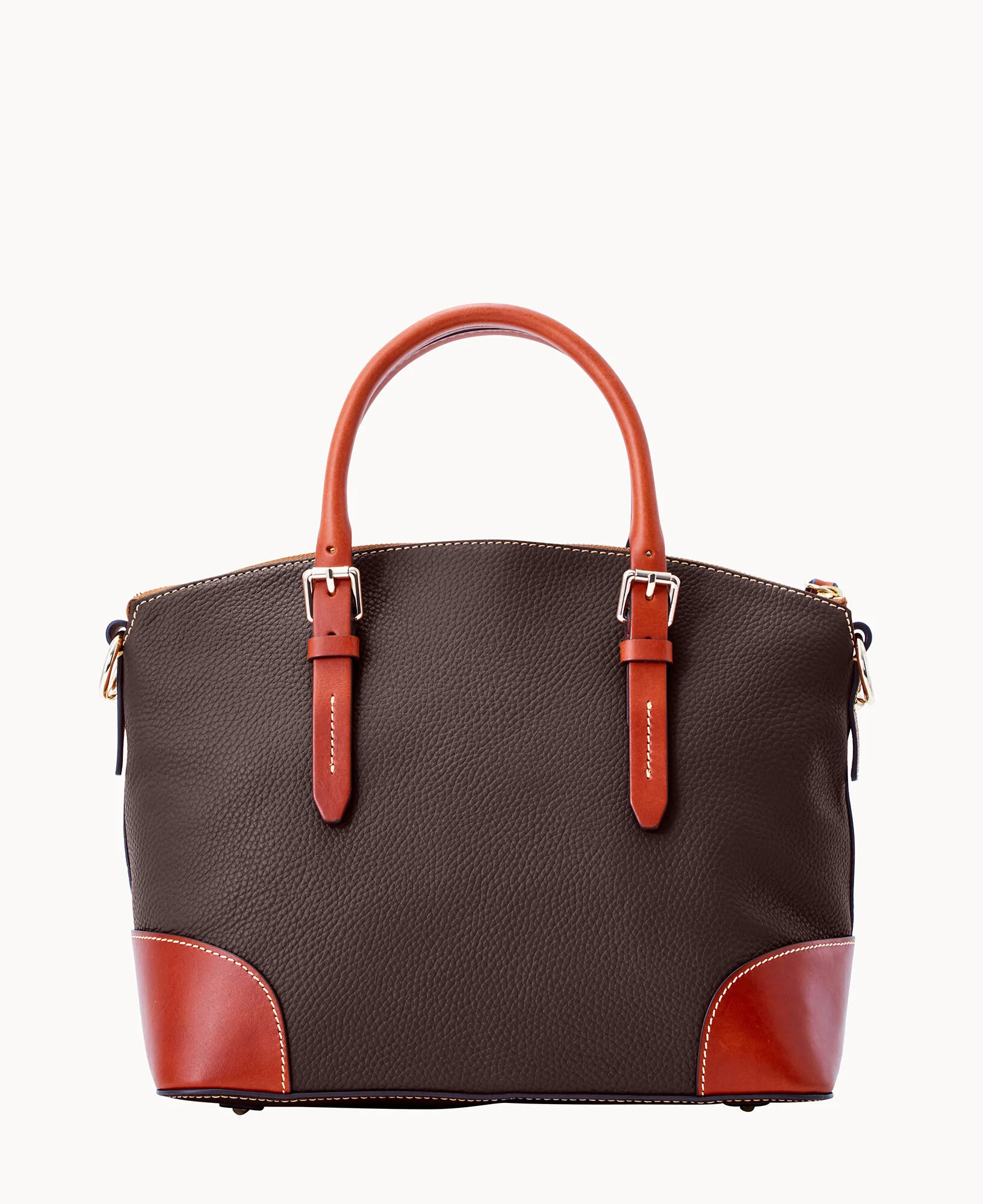 Pebble Grain Domed Satchel - Image 64