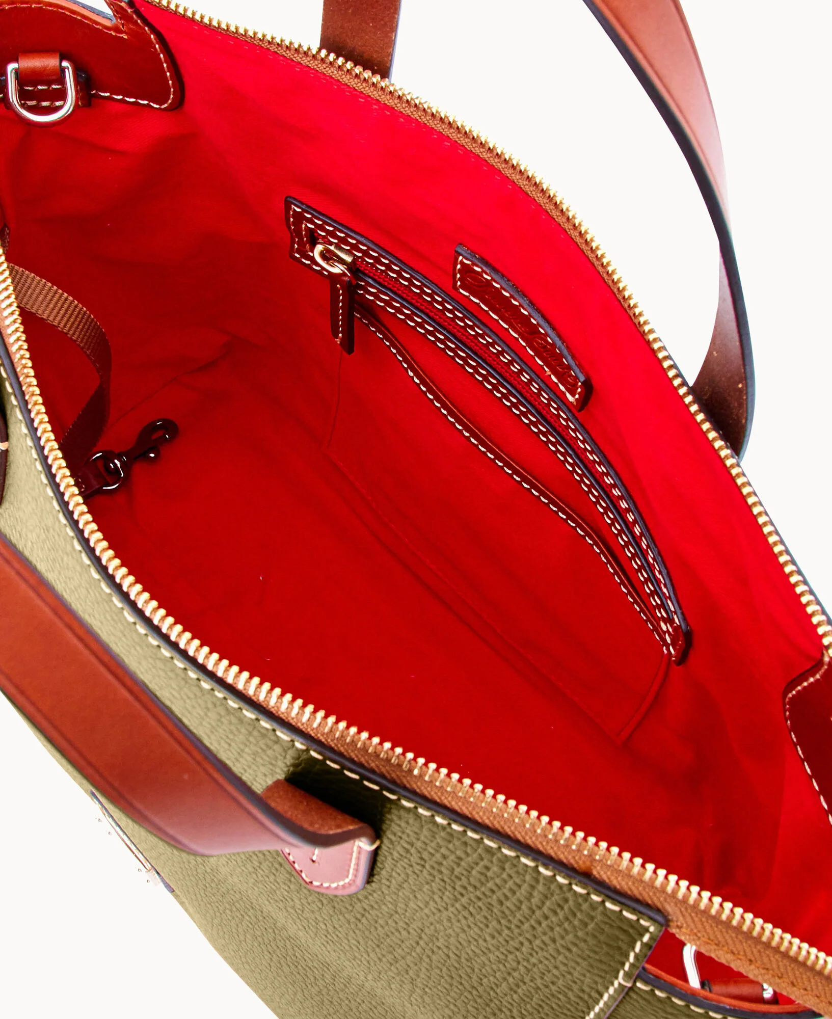 Pebble Grain Domed Satchel - Image 83