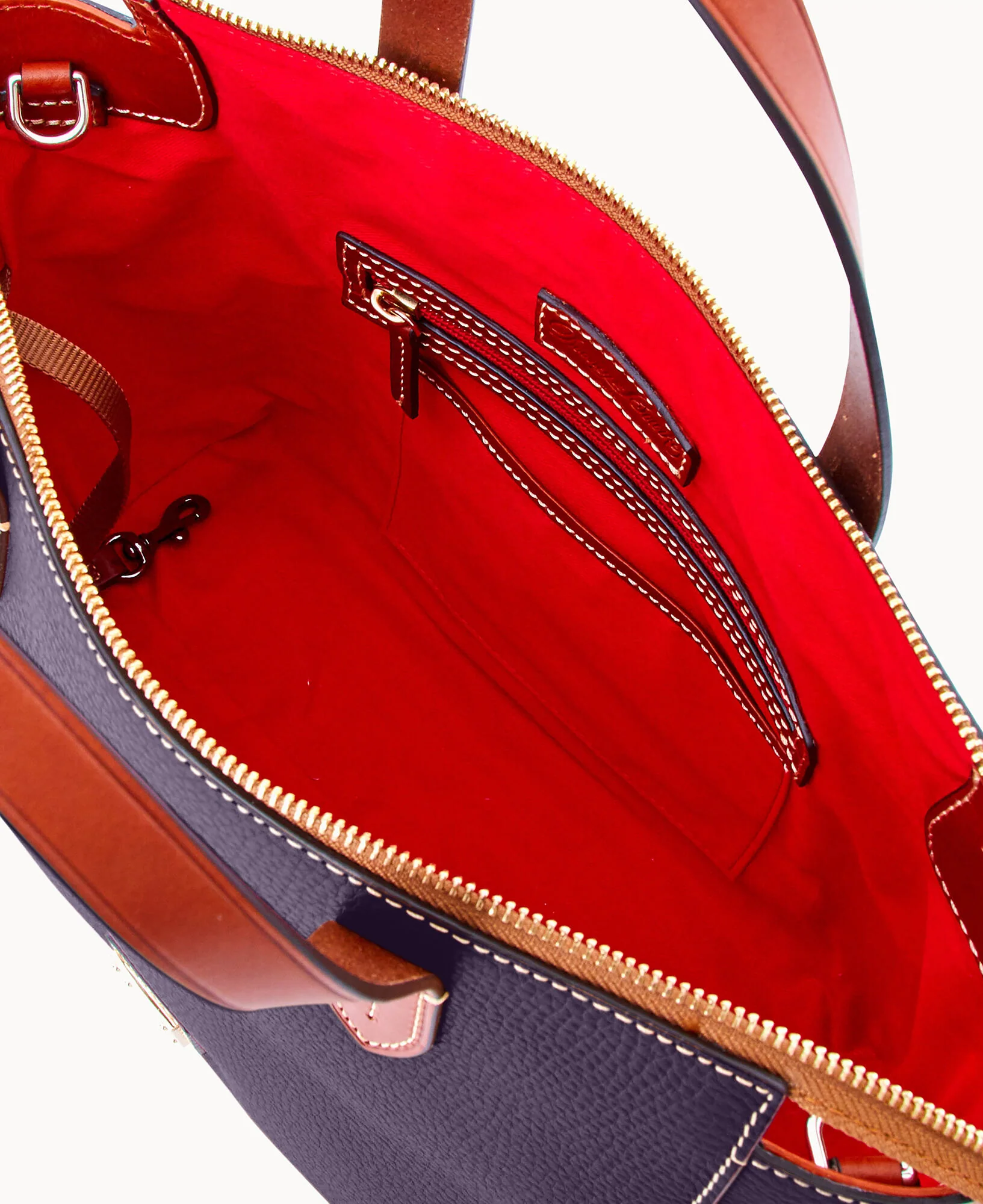 Pebble Grain Domed Satchel - Image 93