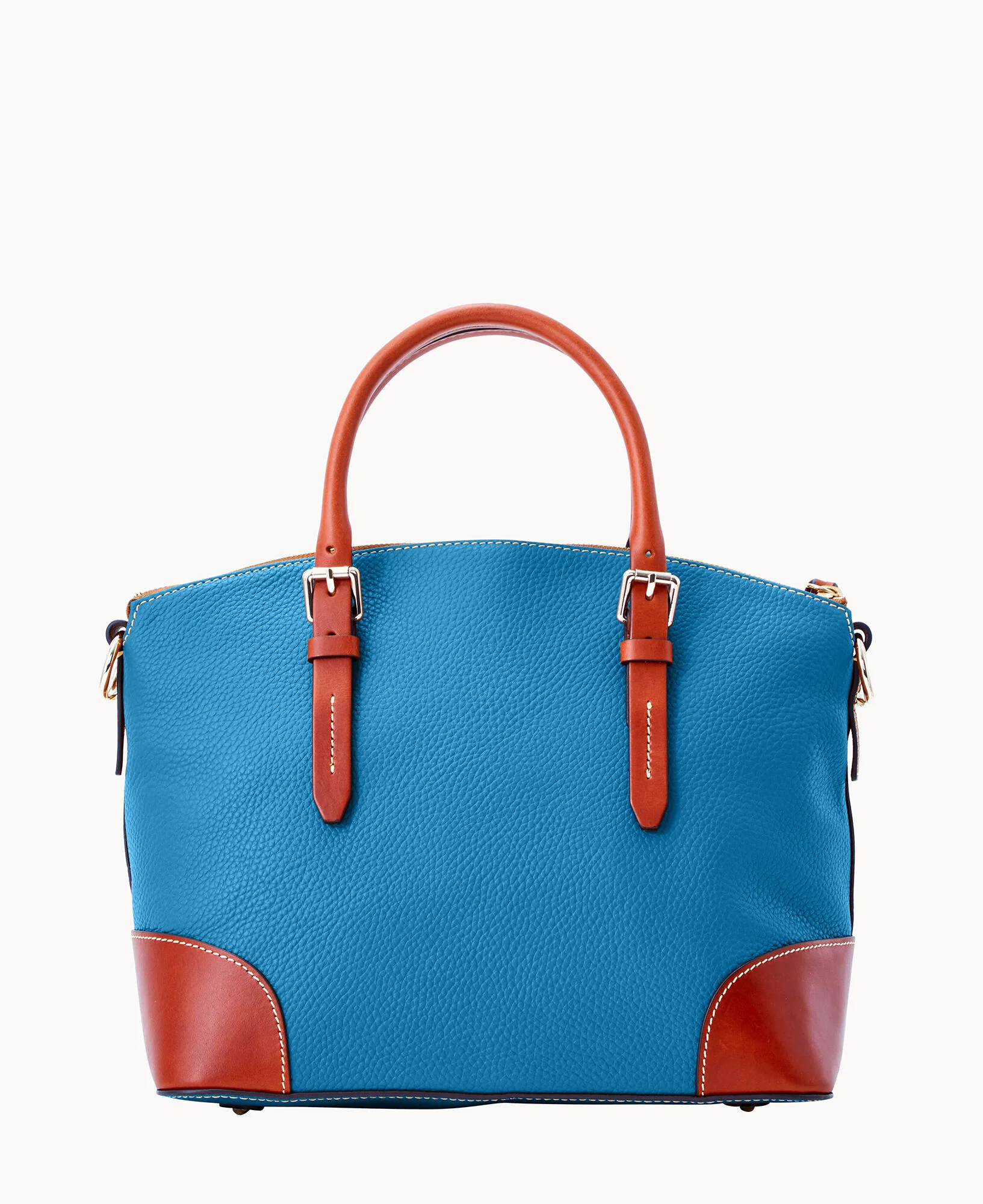 Pebble Grain Domed Satchel - Image 99
