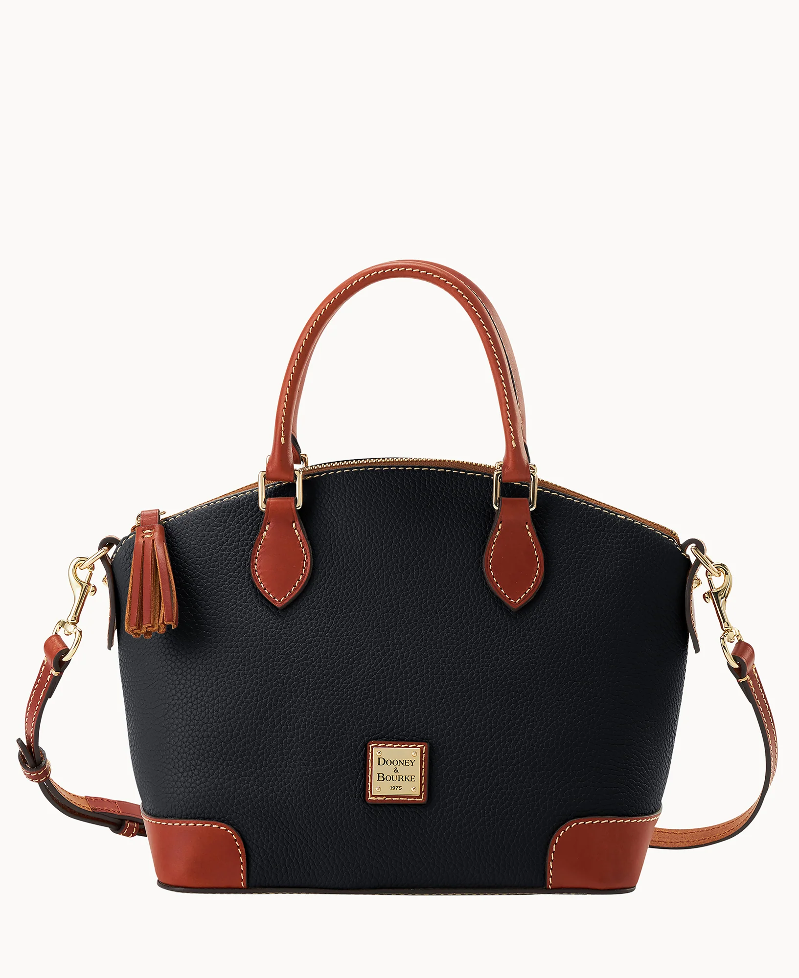 Pebble Grain Geena Satchel