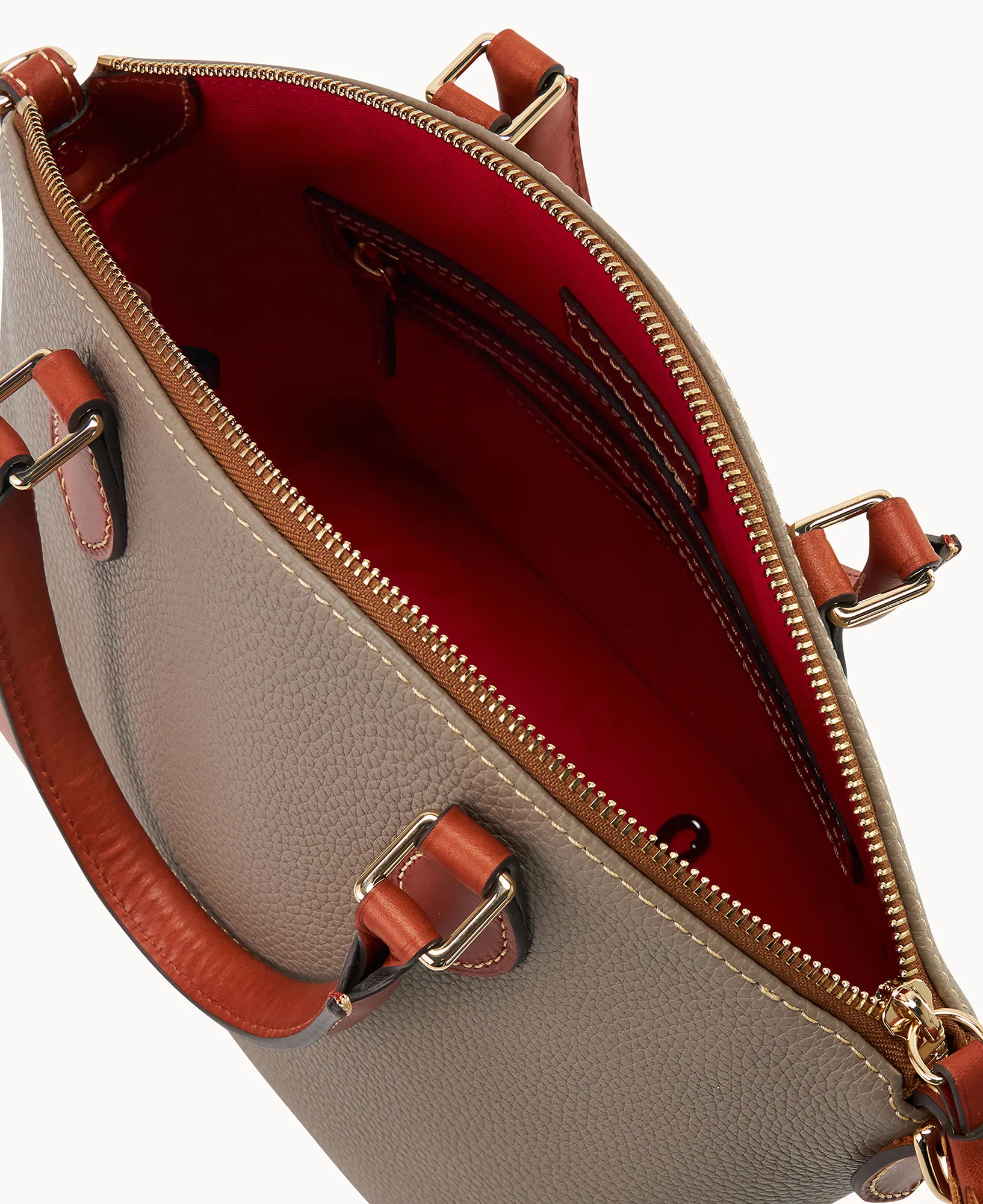 Pebble Grain Geena Satchel - Image 15
