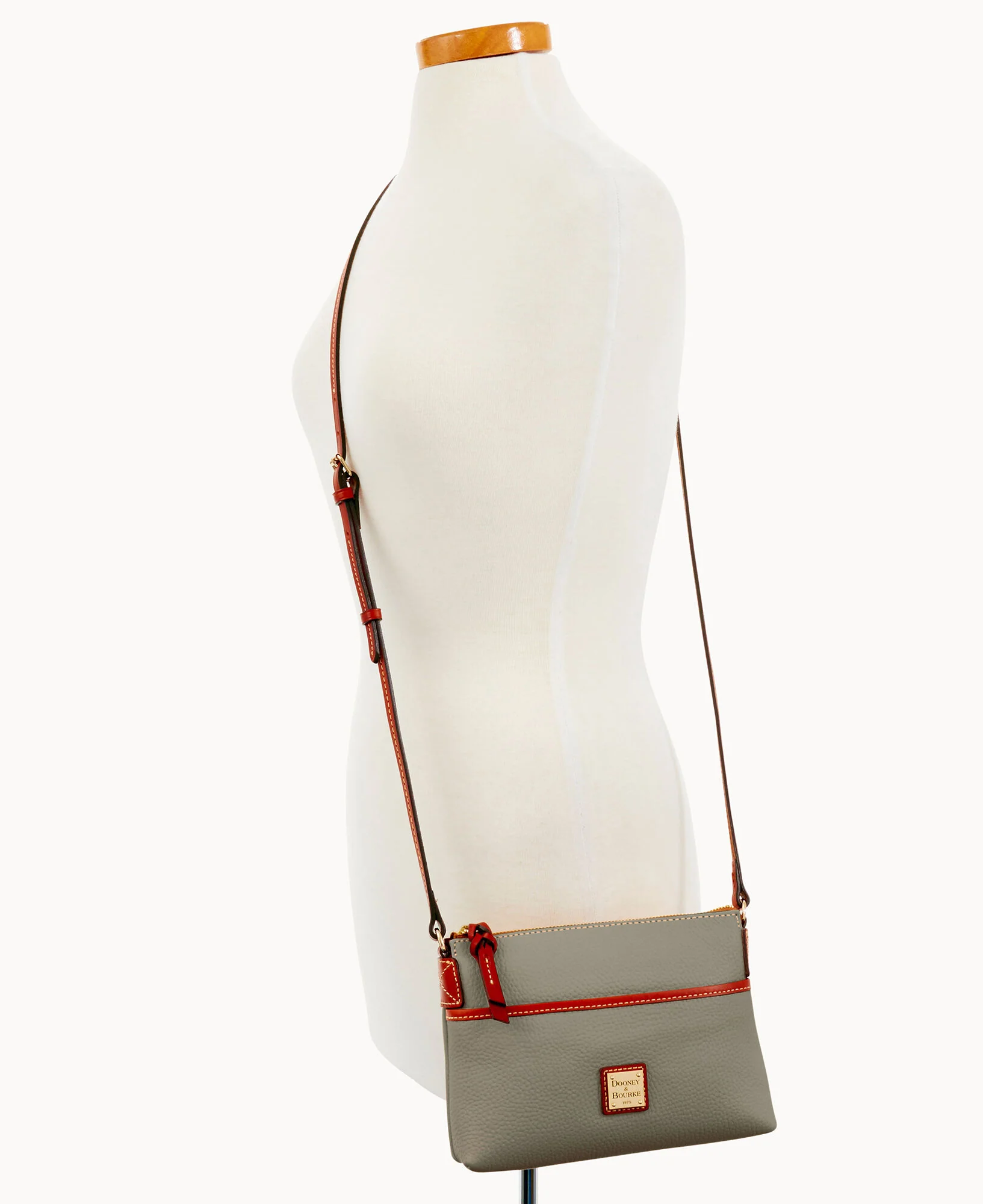 Pebble Grain Ginger Crossbody - Image 60